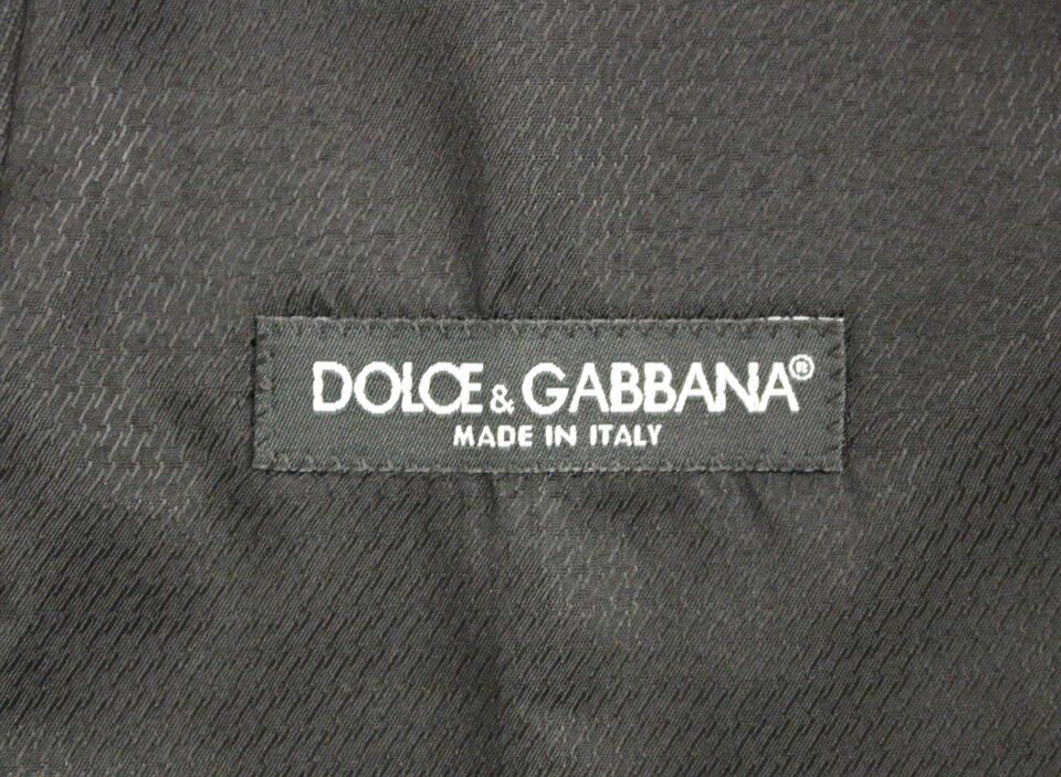 Dolce &amp; Gabbana Gilet élégant en laine grise