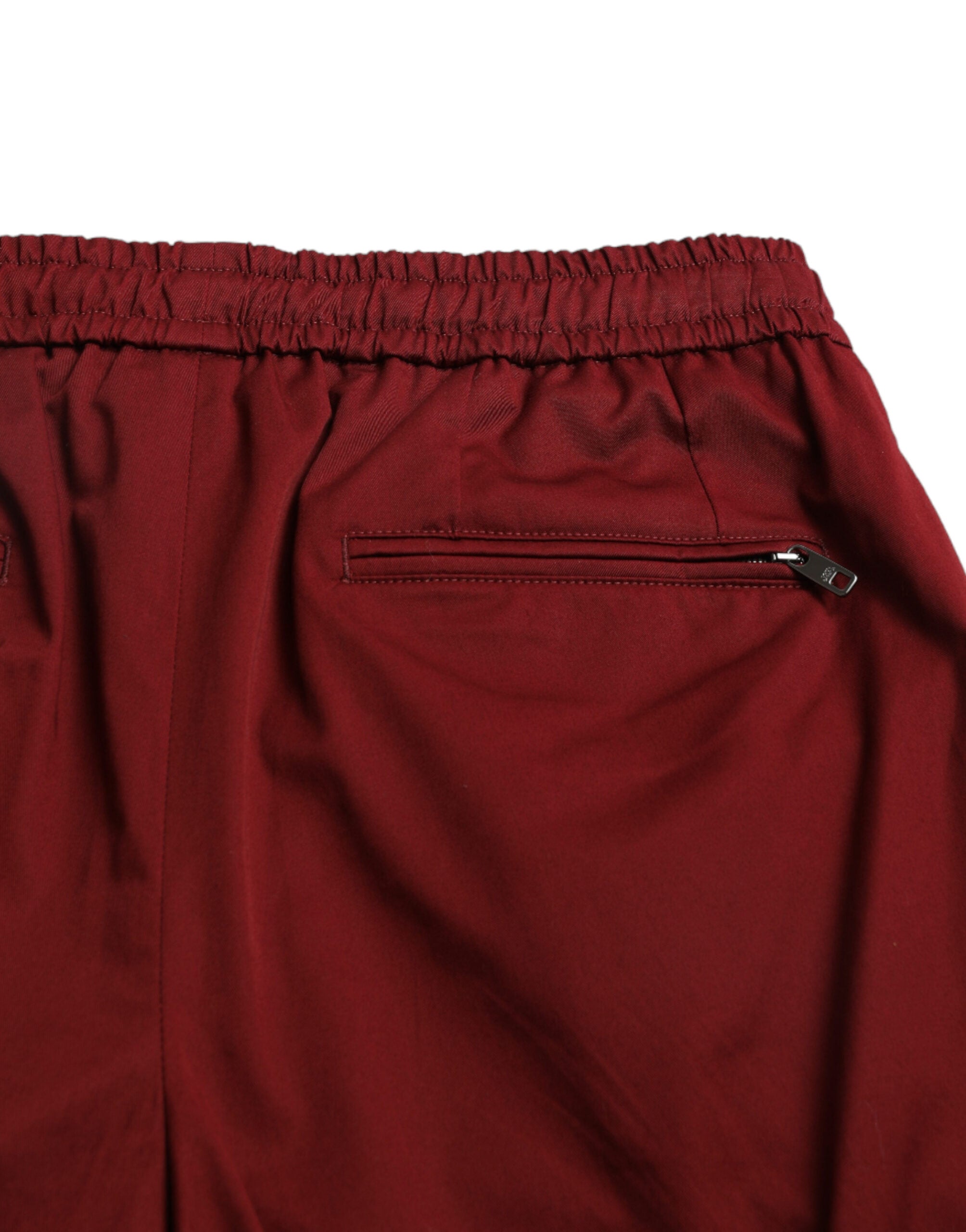 Dolce &amp; Gabbana Pantalon de jogging stretch en coton marron