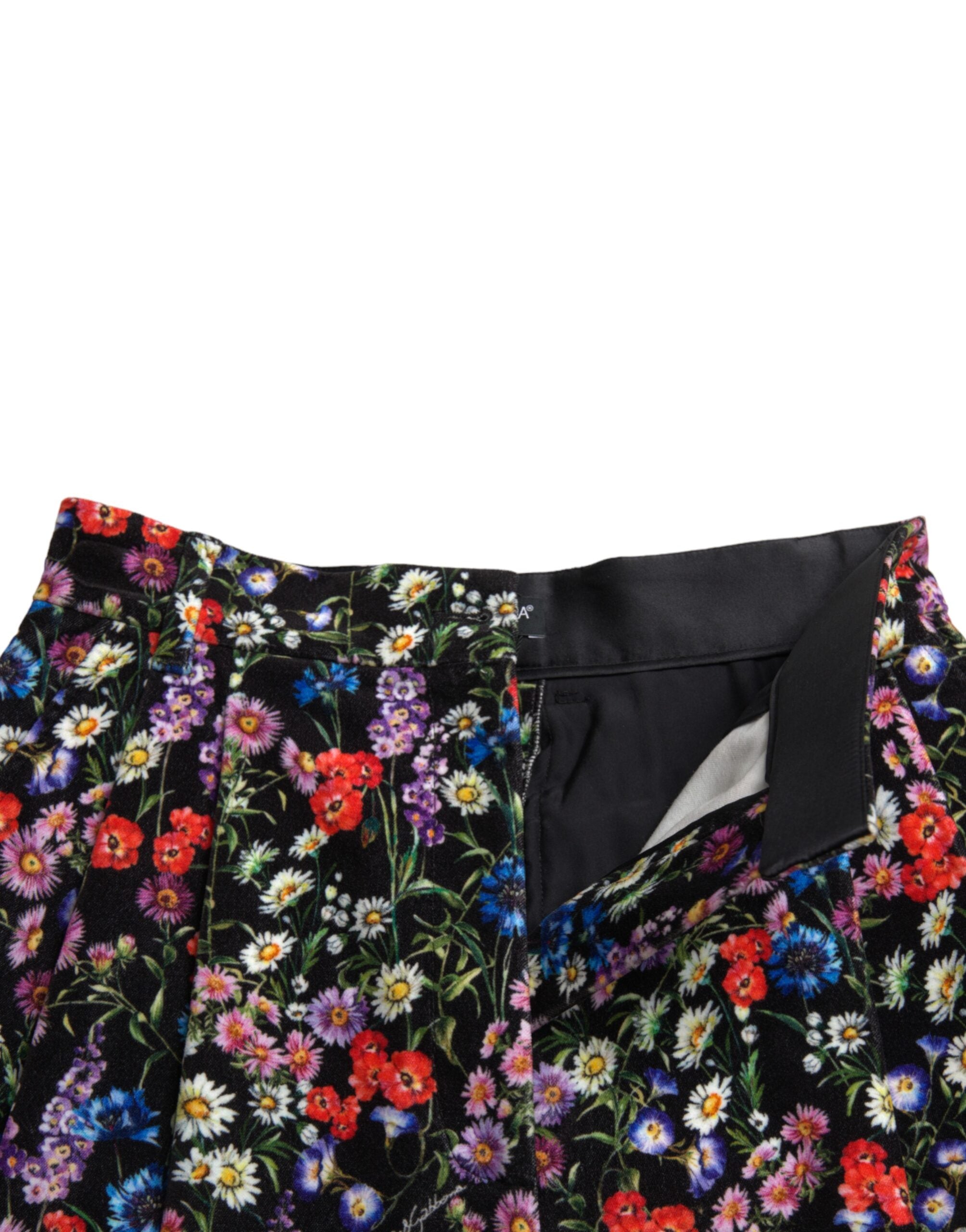 Dolce &amp; Gabbana Chic Short taille haute à fleurs