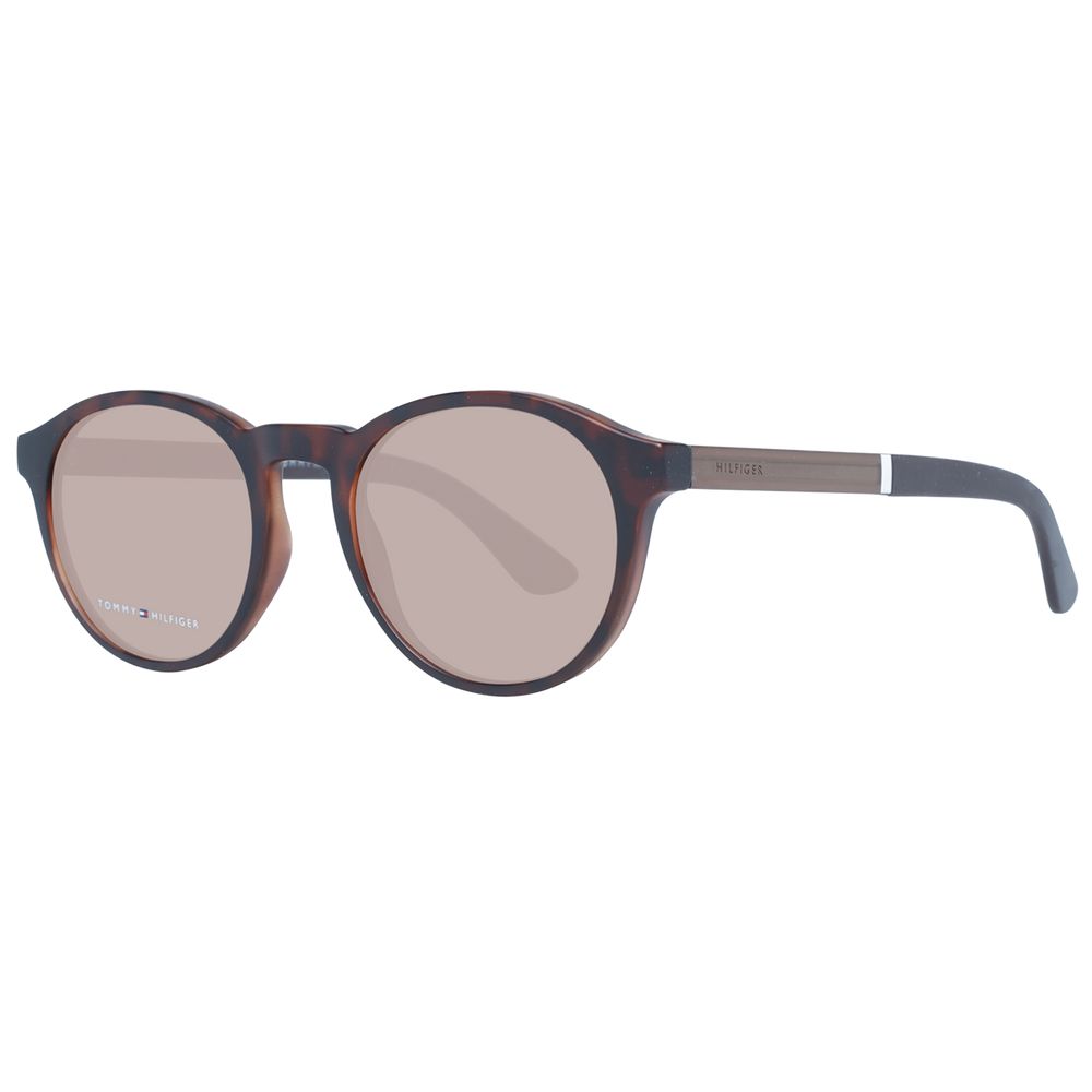 Tommy Hilfiger Brown Men Sunglasses