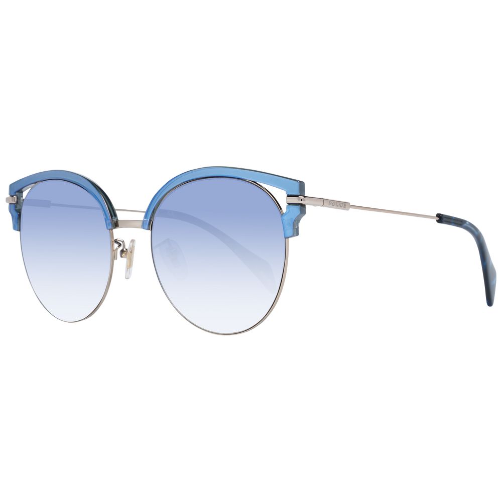 Lunettes de soleil Police Chic papillon dégradé bleu