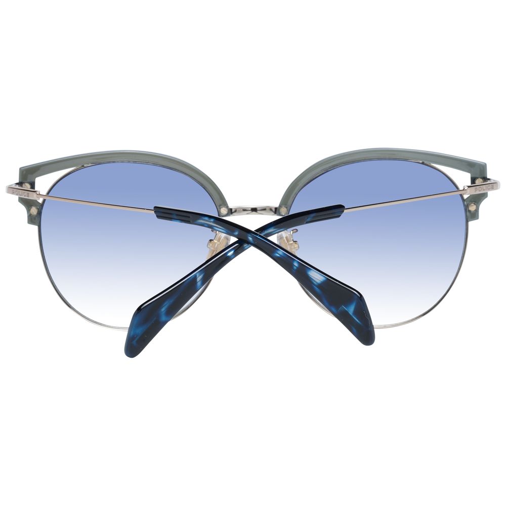 Lunettes de soleil Police Chic papillon dégradé bleu