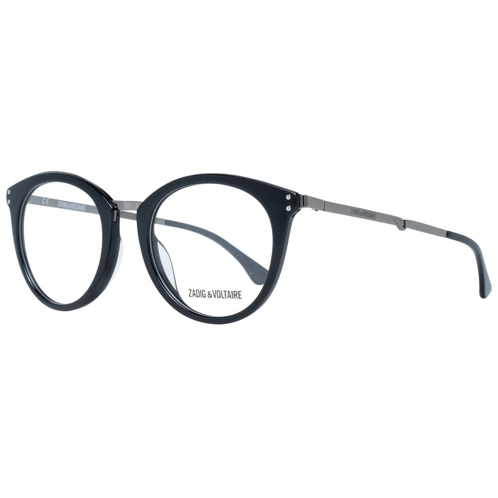 Lunettes de créateur unisexes à monture ronde Chic Zadig &amp; Voltaire