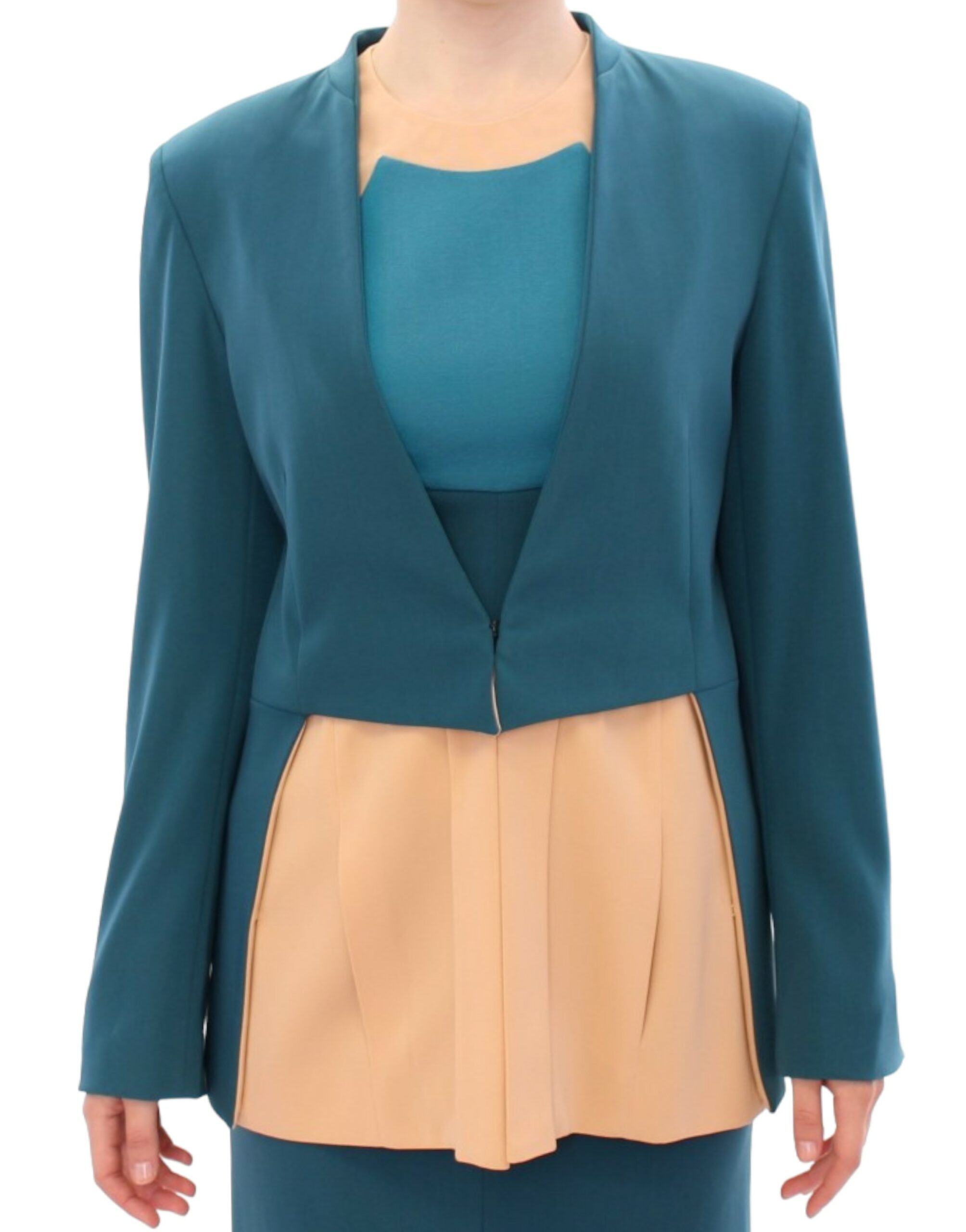 CO|TE Blazer bicolore transitionnel chic