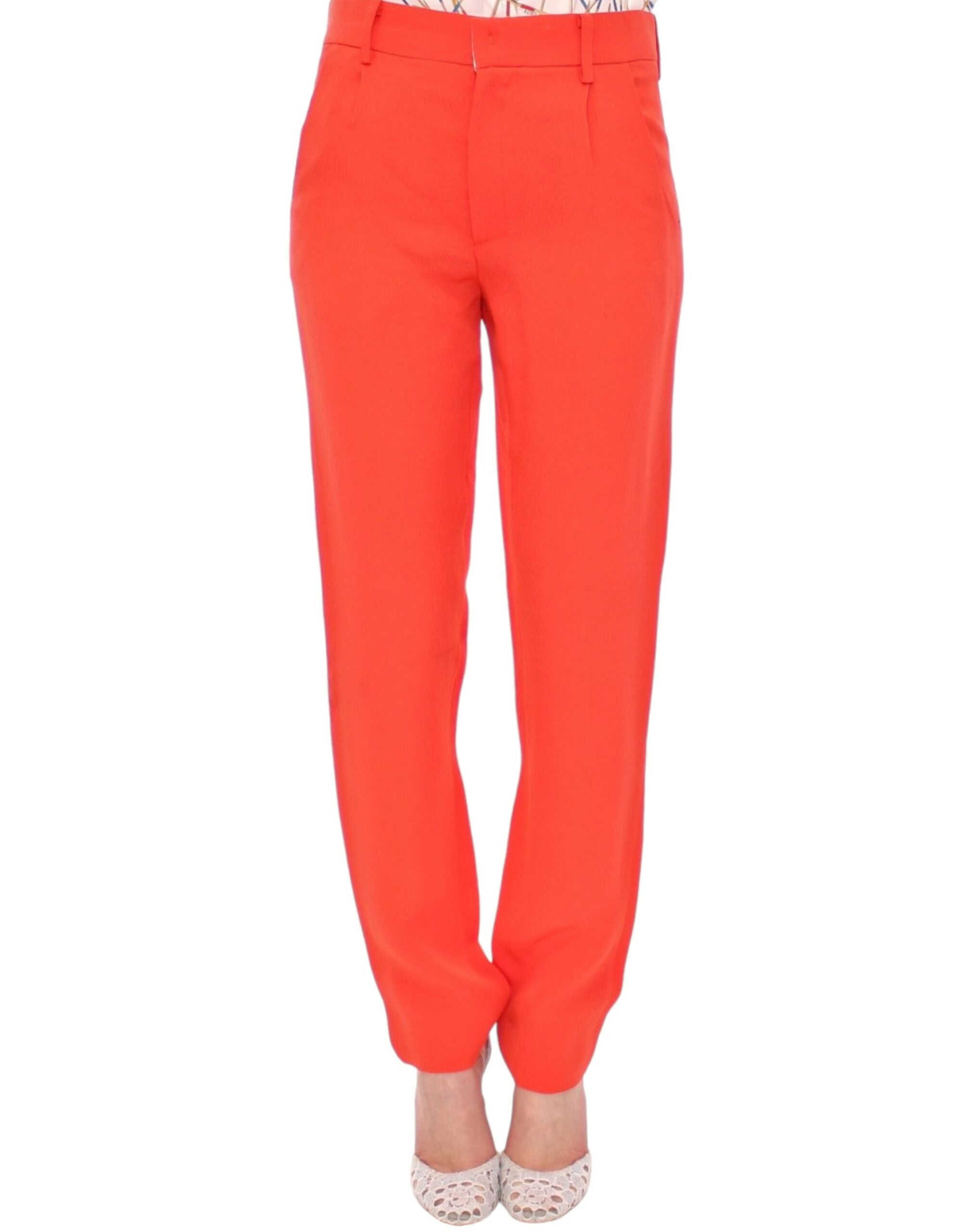 Pantalon Boyfriend Orange Chic CO|TE - Fabrication Italienne