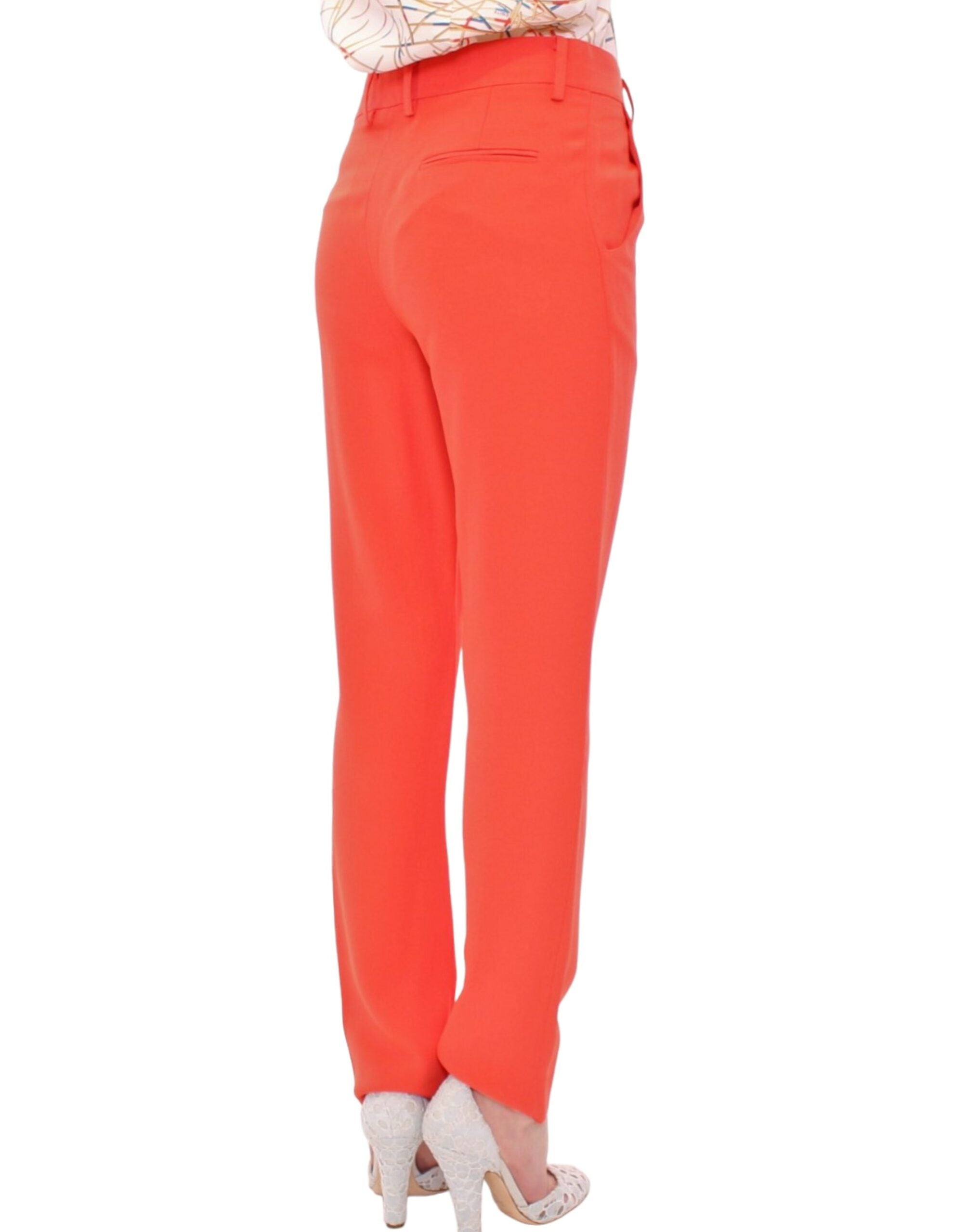 Pantalon Boyfriend Orange Chic CO|TE - Fabrication Italienne