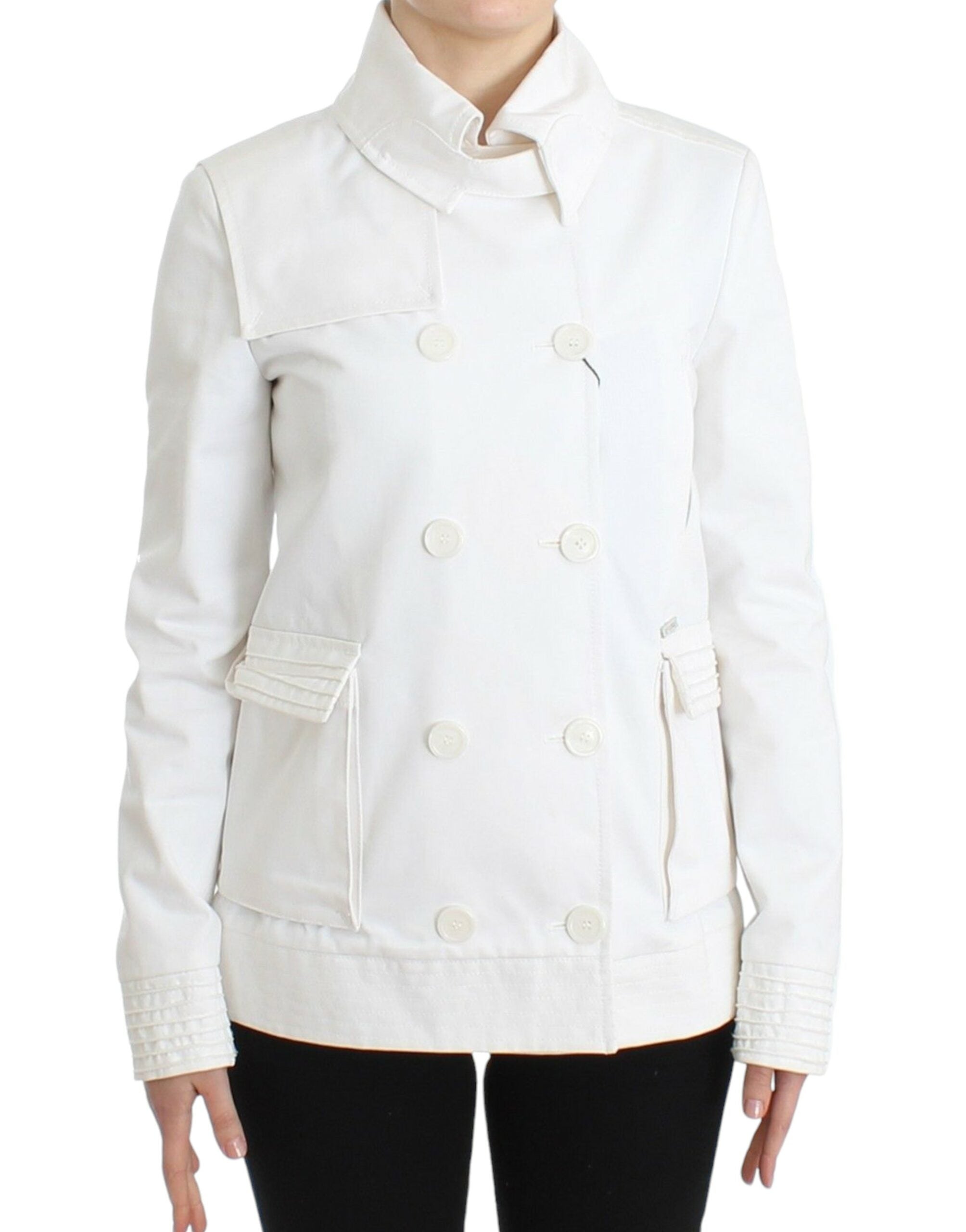 Veste chic en coton à double boutonnage GF Ferre