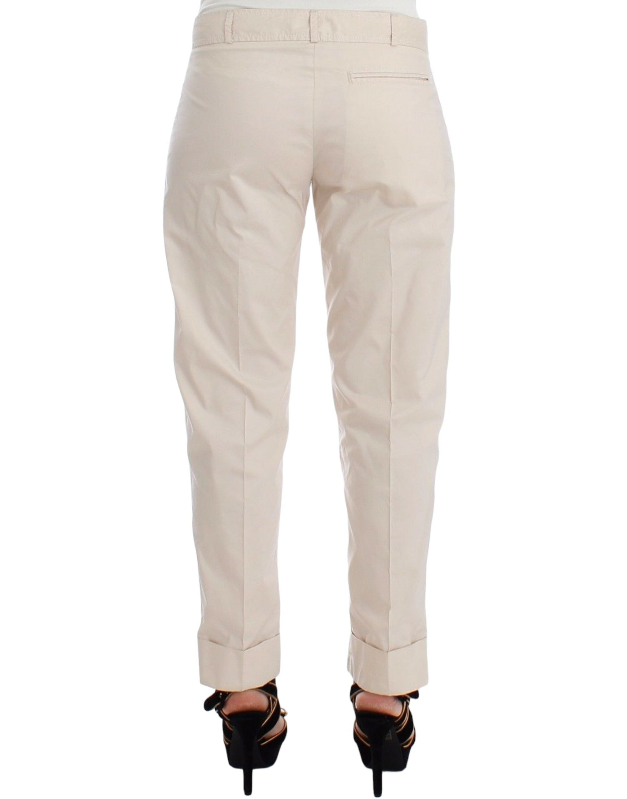 Ermanno Scervino Pantalon Chino Beige Chic - L'Élégance Redéfinie