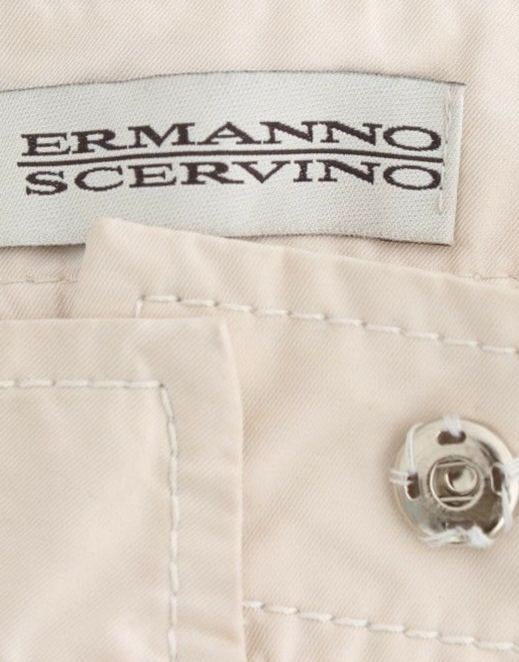 Ermanno Scervino Pantalon Chino Beige Chic - L'Élégance Redéfinie