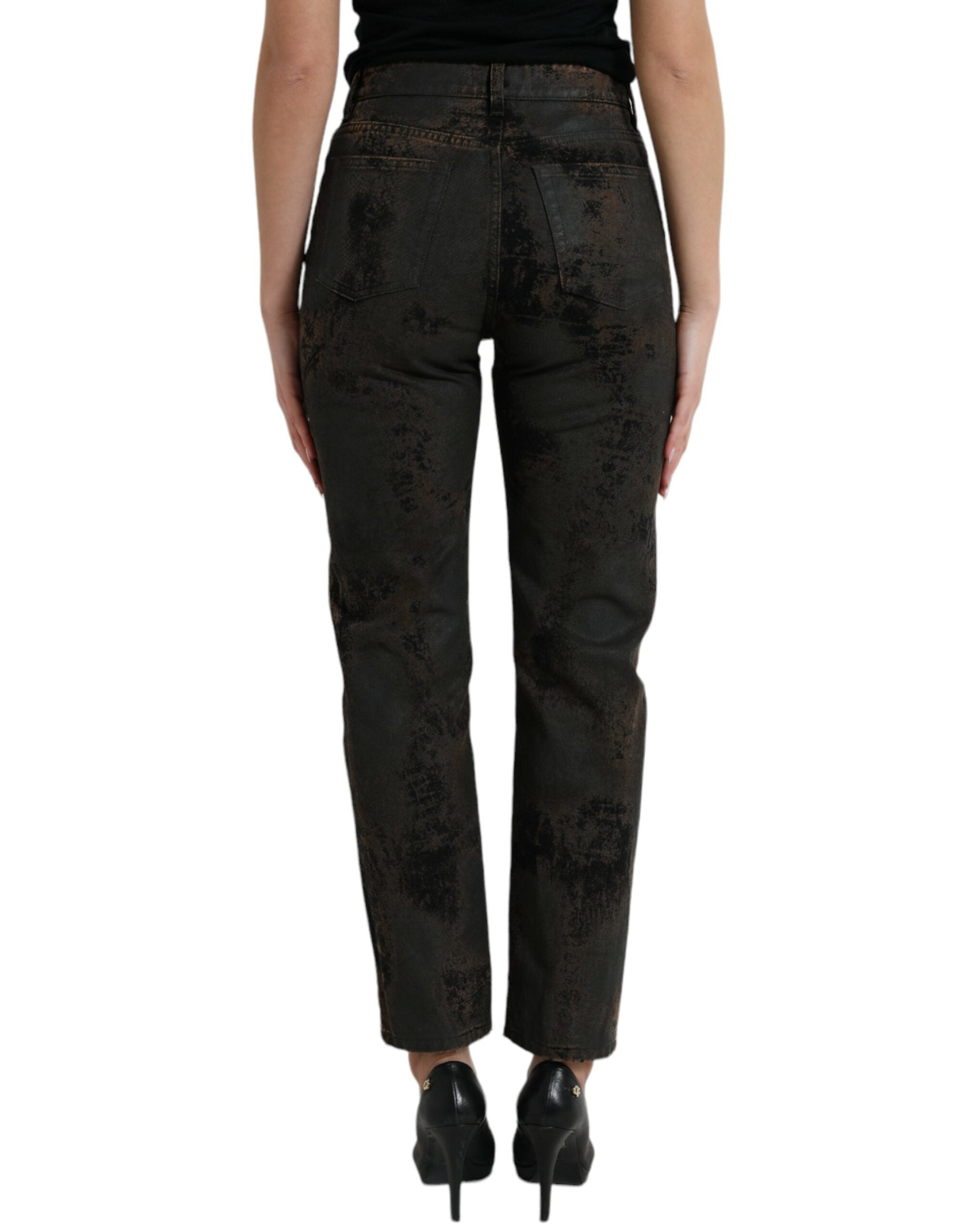 Dolce &amp; Gabbana Chic Boyfriend Jean stretch taille moyenne