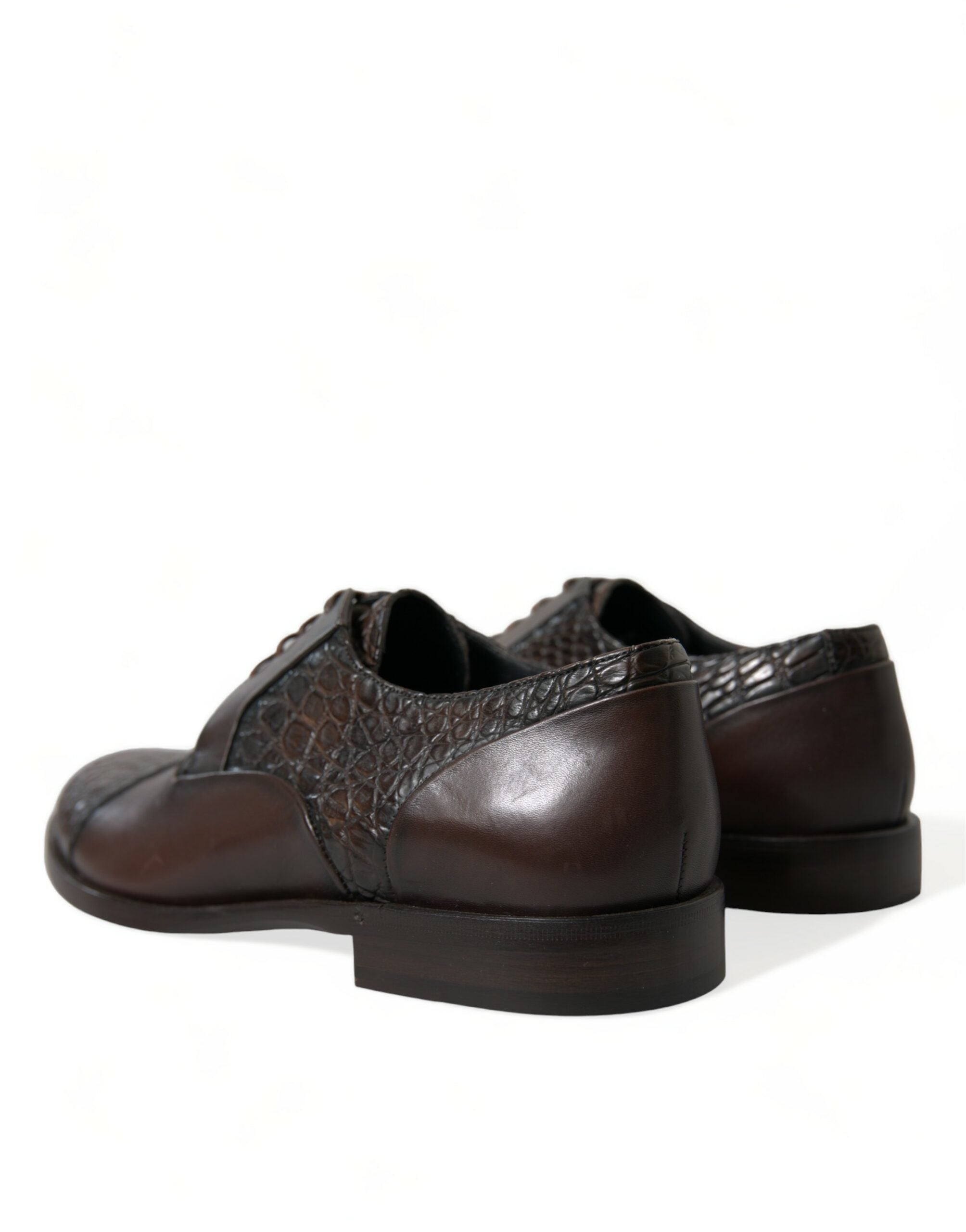 Dolce &amp; Gabbana élégantes chaussures habillées Oxford en cuir texturé