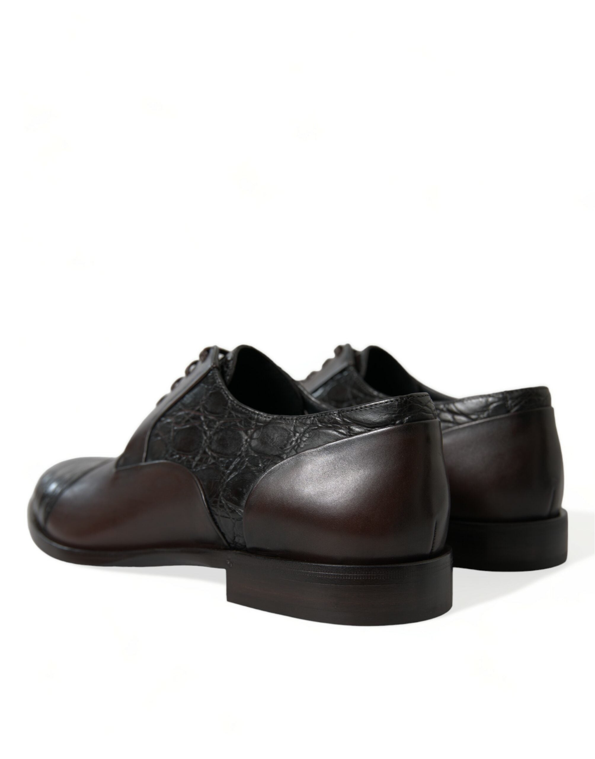 Dolce &amp; Gabbana Chaussures habillées derby formelles marron élégantes