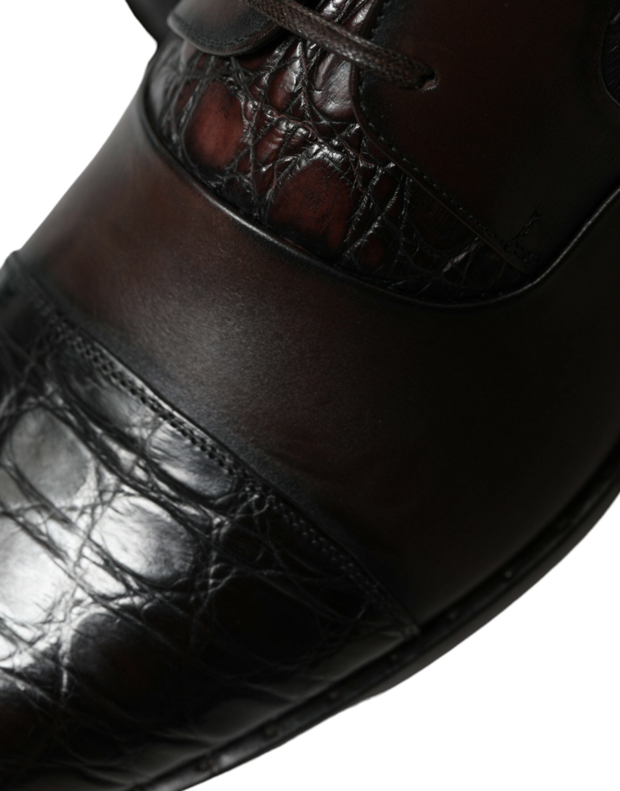 Dolce &amp; Gabbana Chaussures habillées derby formelles marron élégantes