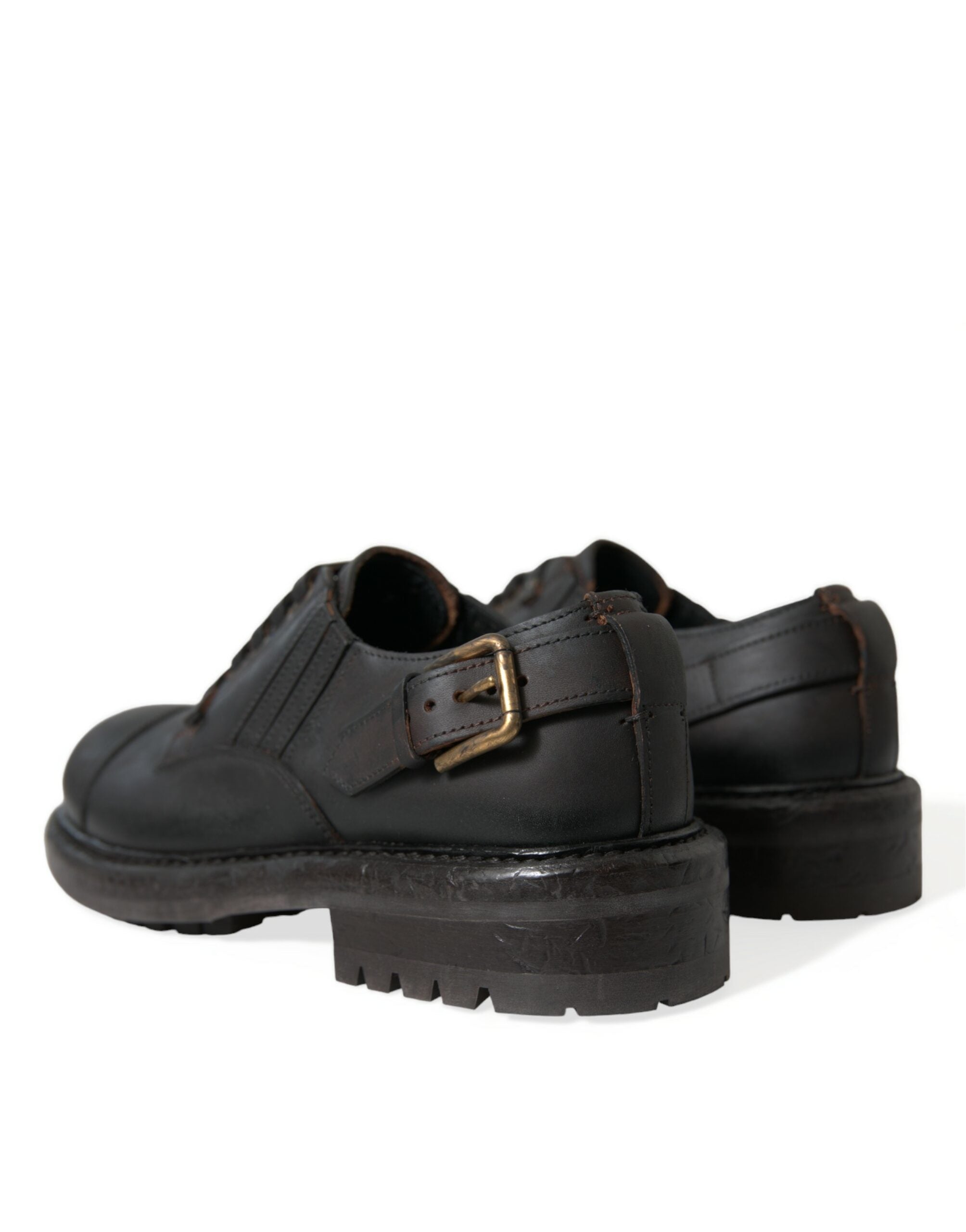 Dolce &amp; Gabbana Chaussures derby en cuir élégantes pour hommes