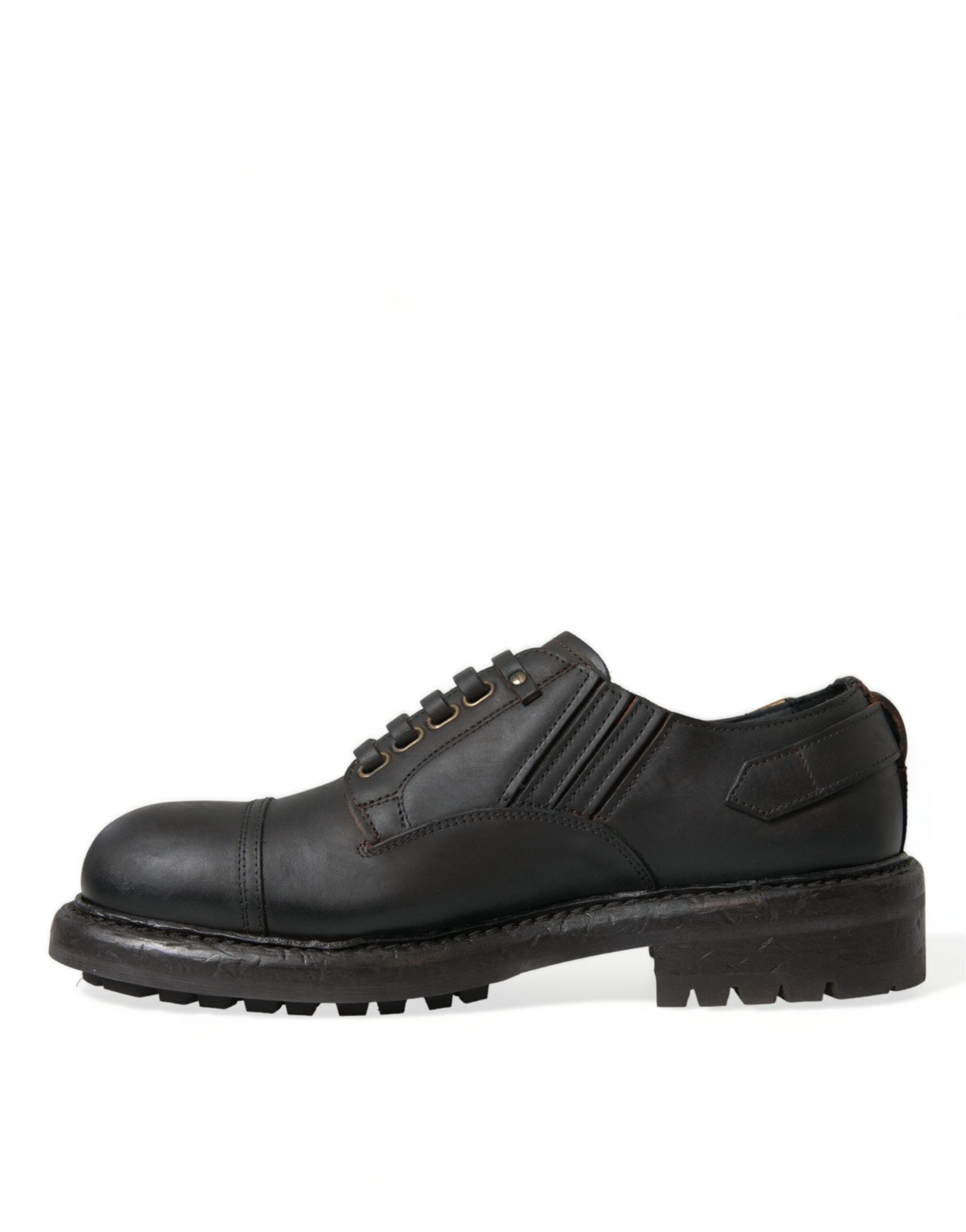 Dolce &amp; Gabbana Chaussures derby en cuir élégantes pour hommes