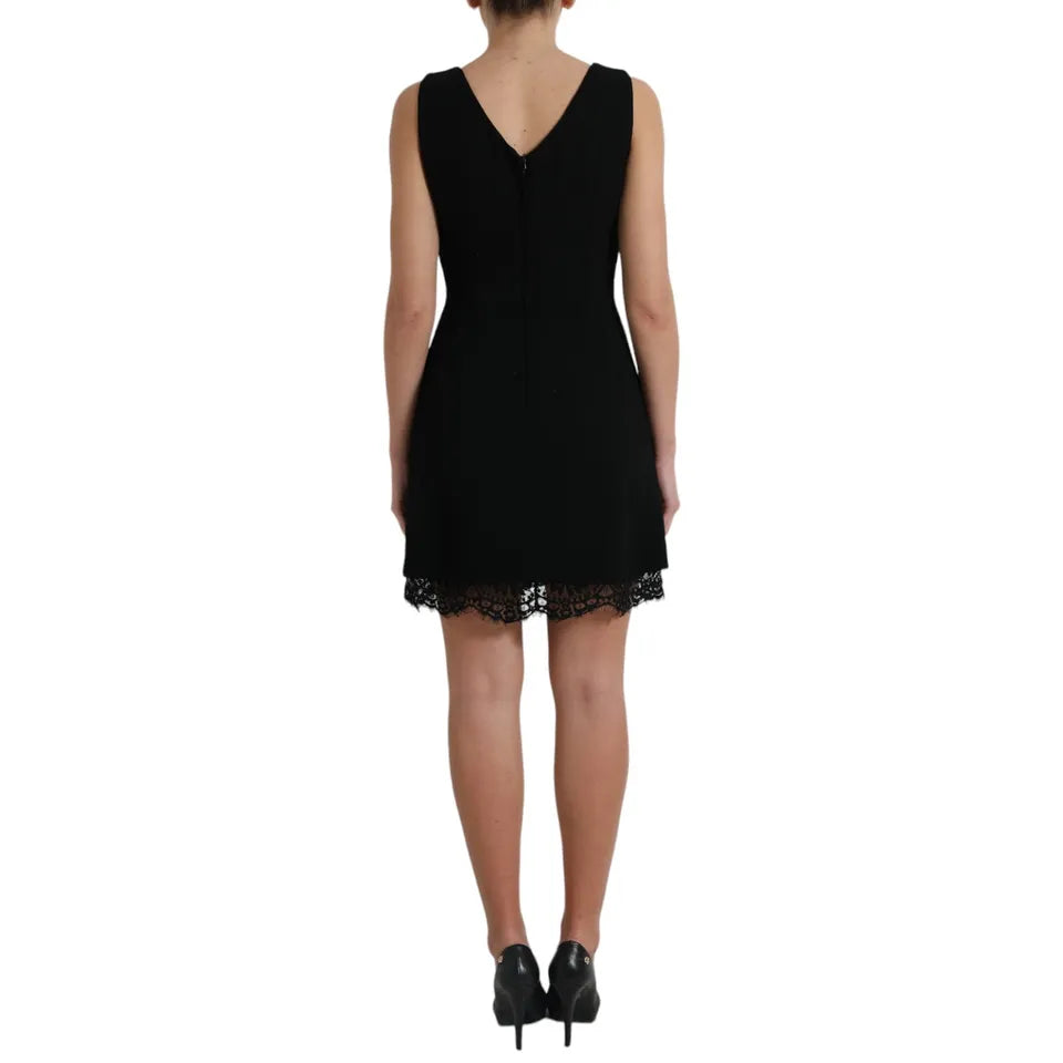 Dolce & Gabbana Elegant Sleeveless A-Line Mini Dress