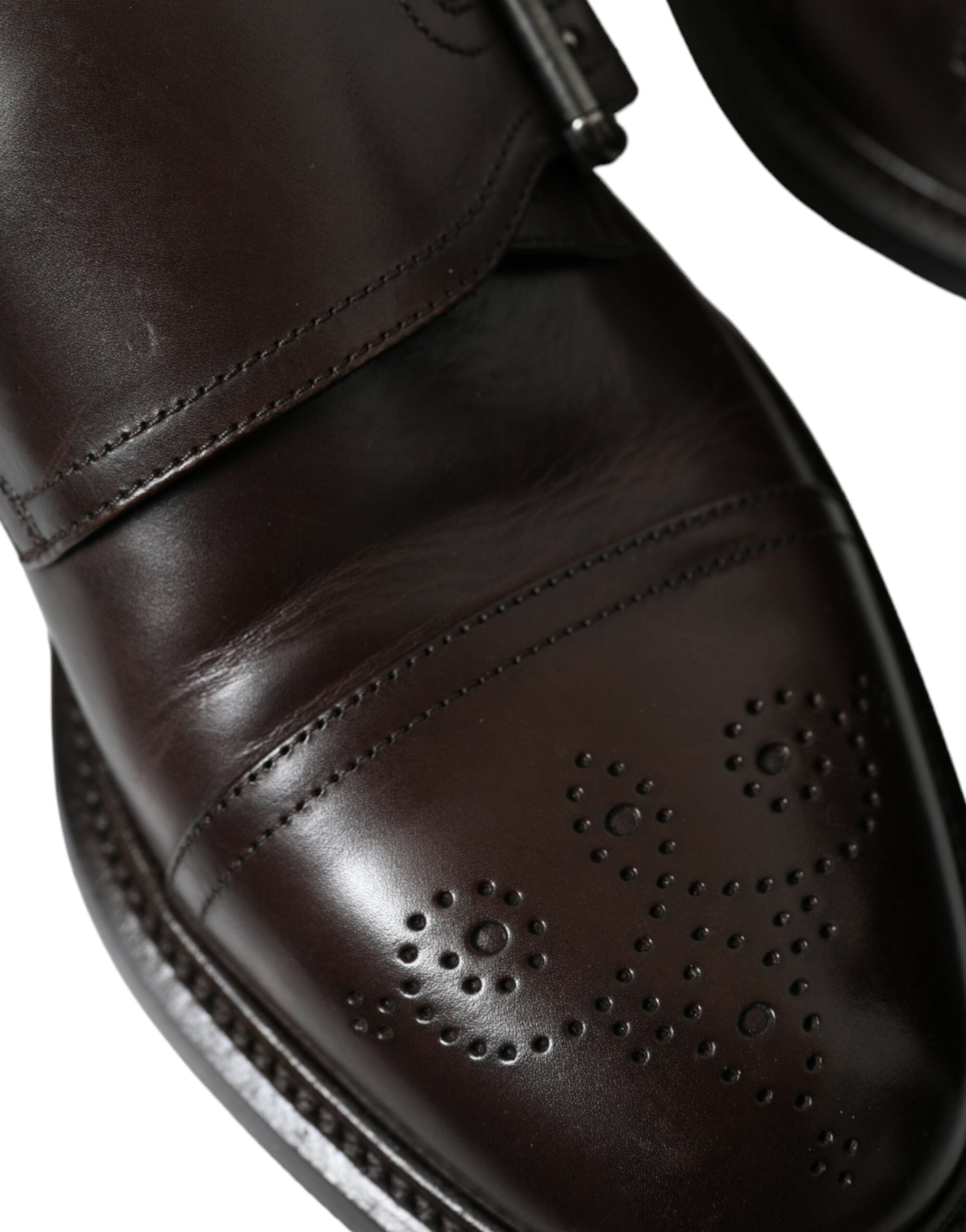 Dolce &amp; Gabbana Bottines en cuir élégantes pour hommes