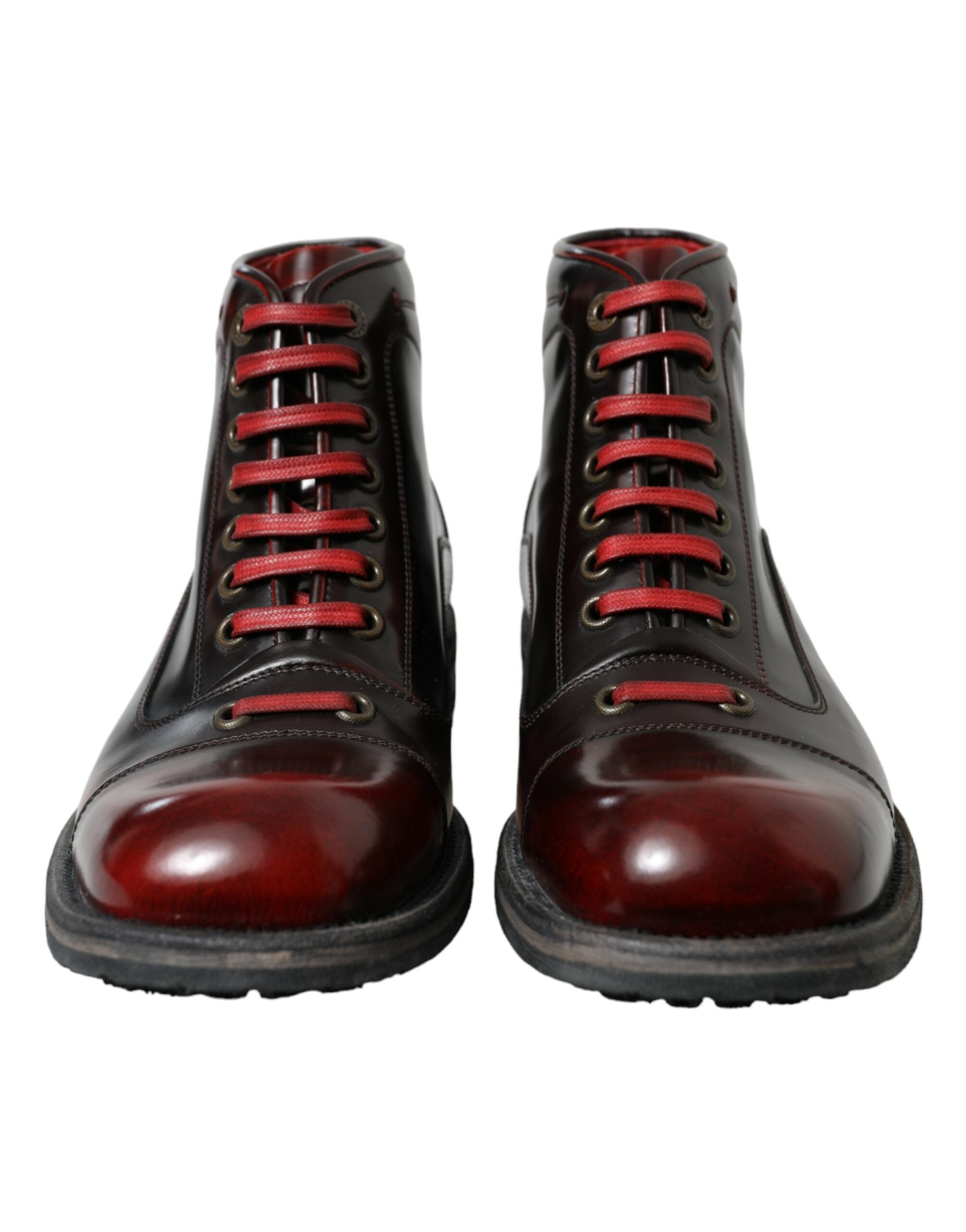 Dolce &amp; Gabbana Bottines en cuir bicolore Dapper