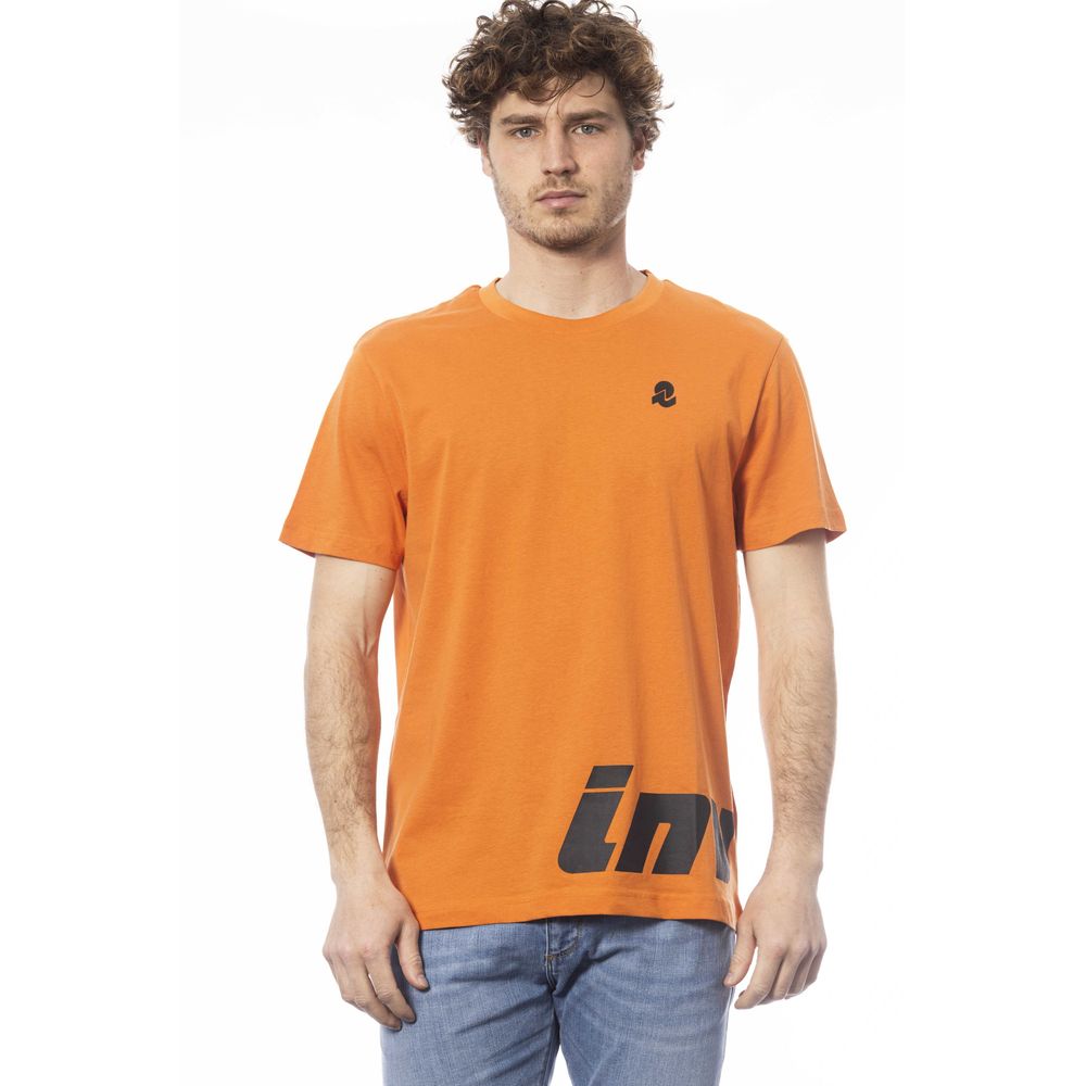 Invicta Vibrant Orange Crew Neck Logo Tee