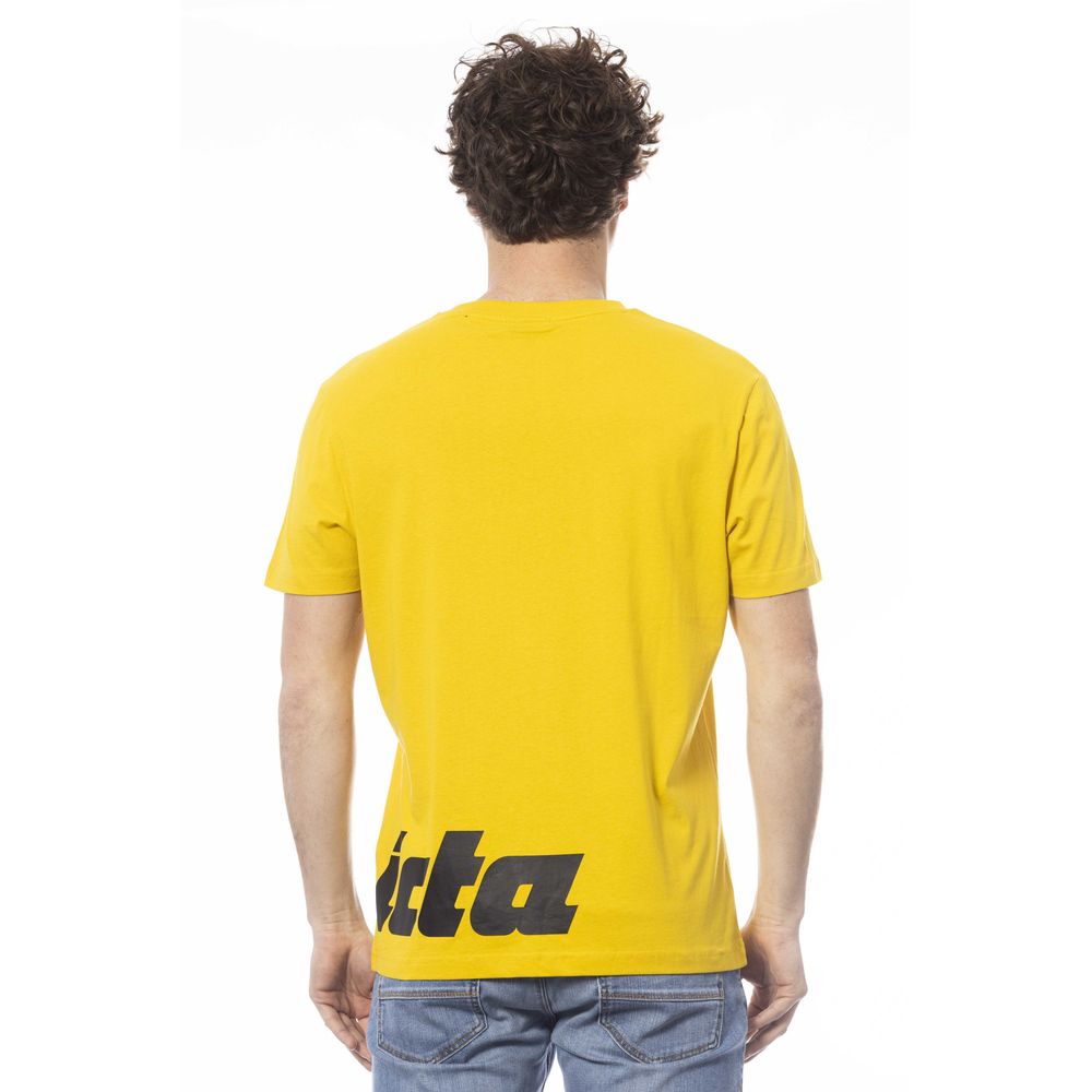 Invicta Sunshine - T-shirt ras du cou jaune avec logo imprimé