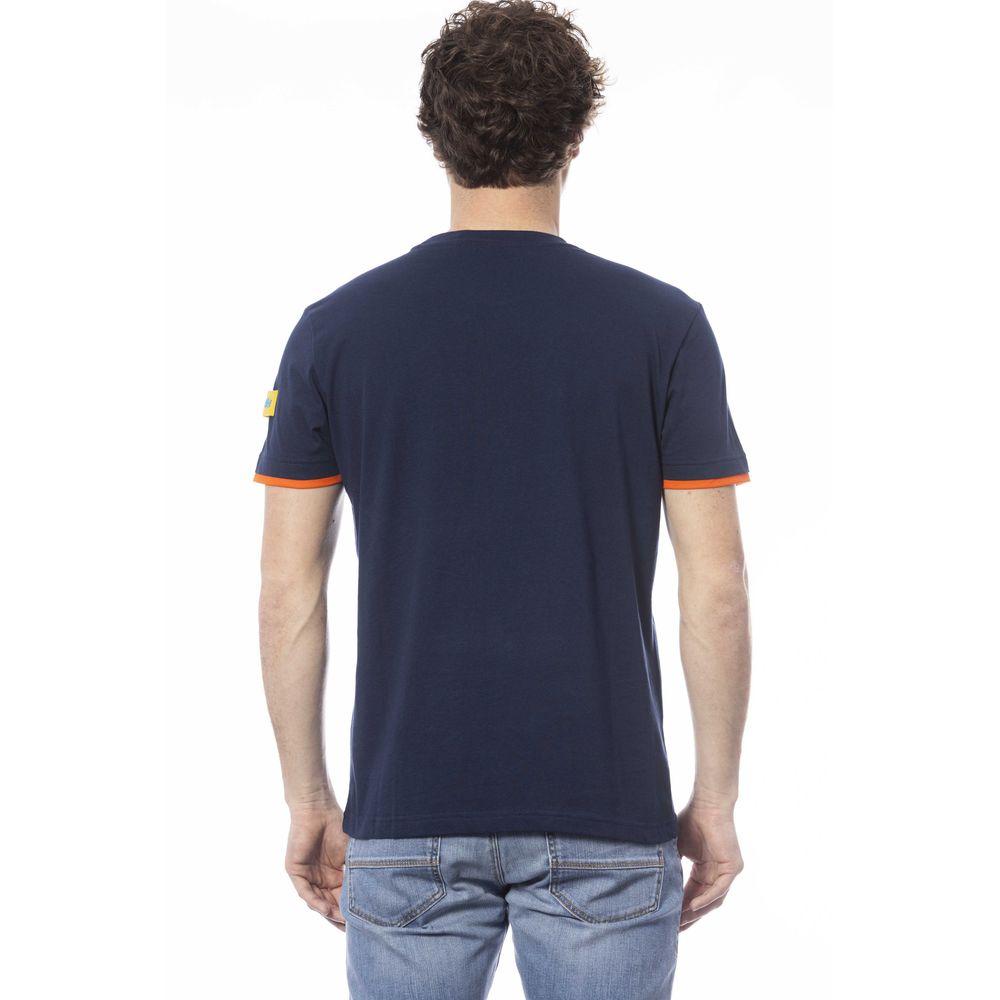 Invicta Blue Cotton Men T-Shirt