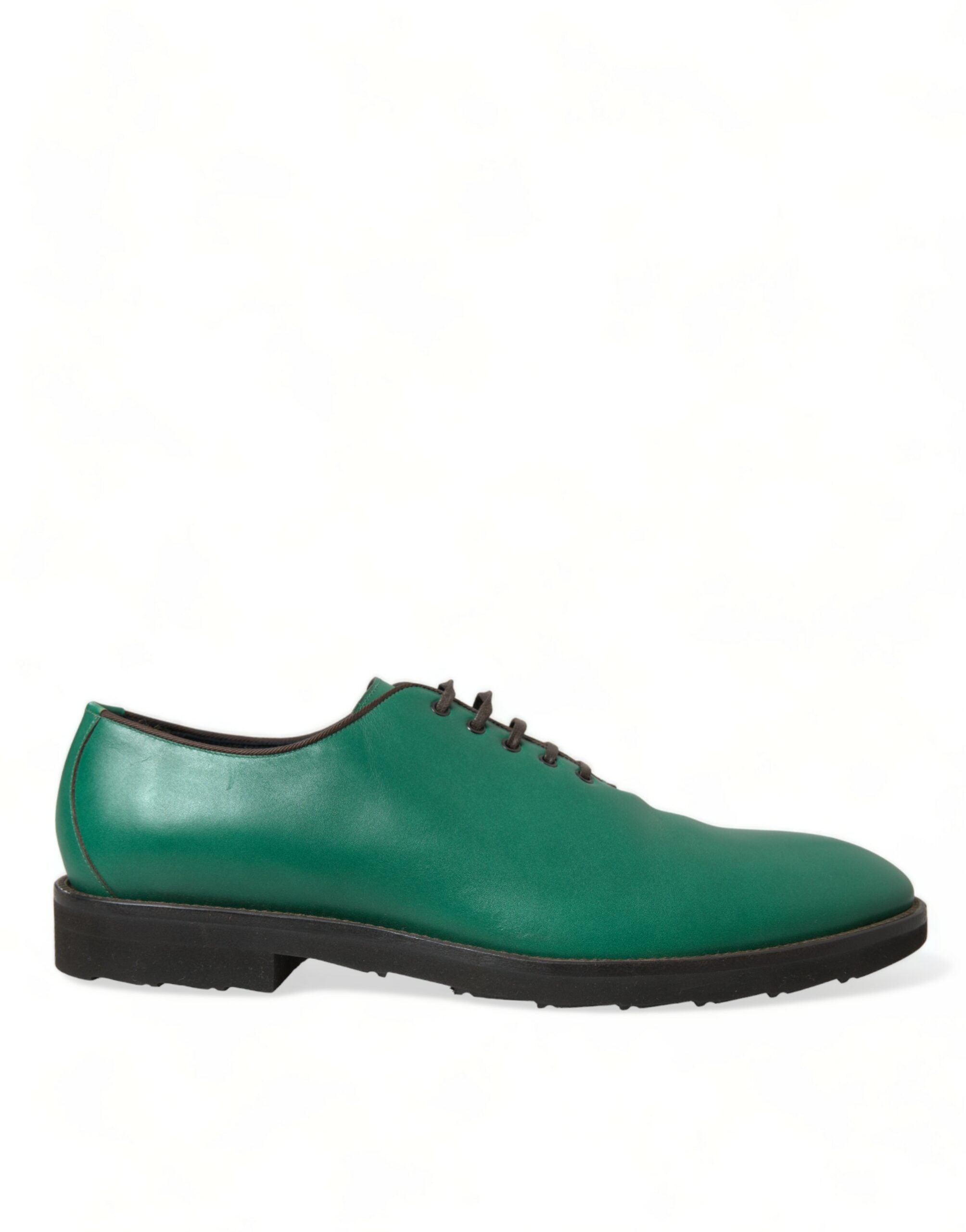 Dolce &amp; Gabbana élégantes chaussures habillées Oxford en cuir vert