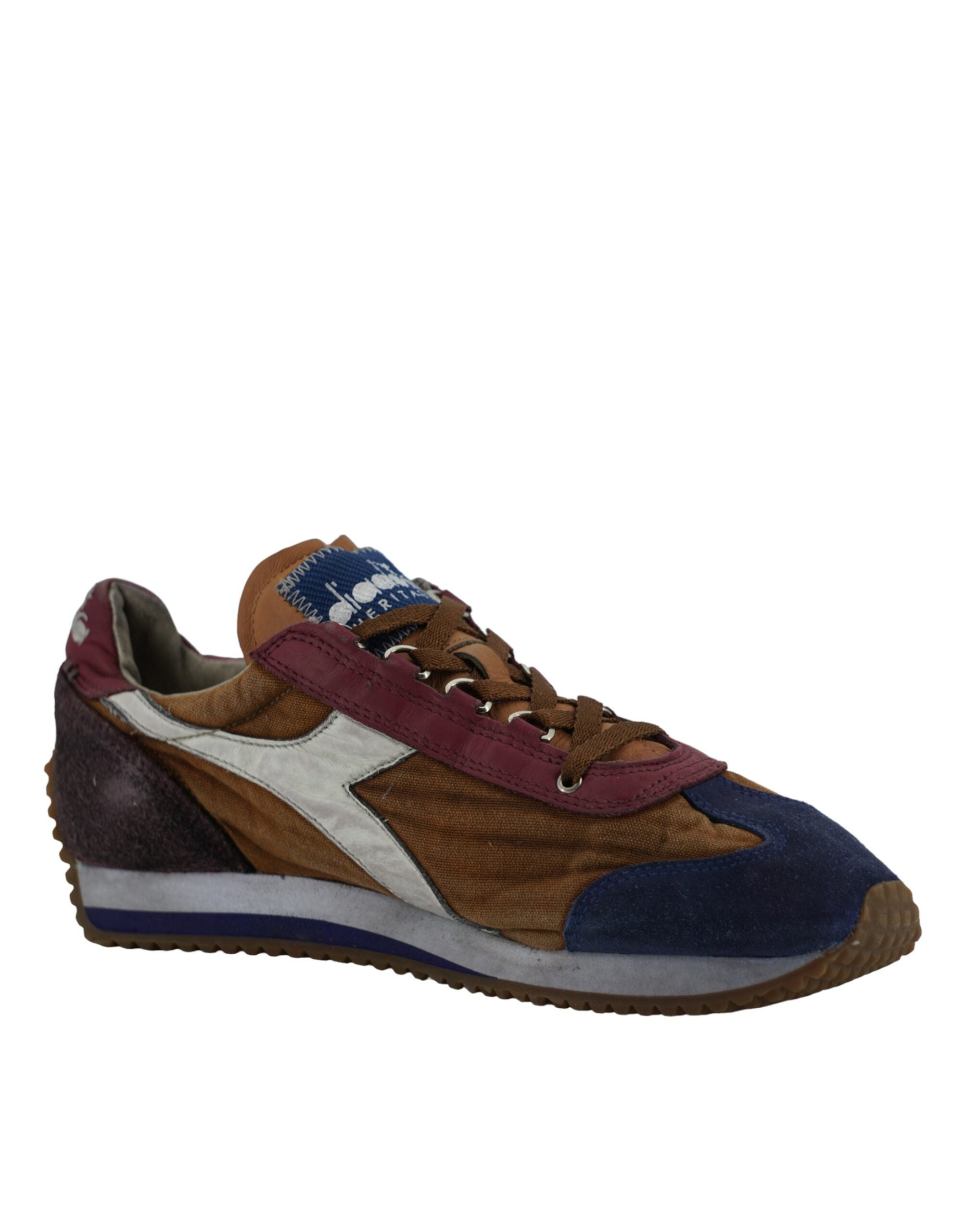 Baskets Diadora Equipe H Dirty Stone Wash Evo en Noisette