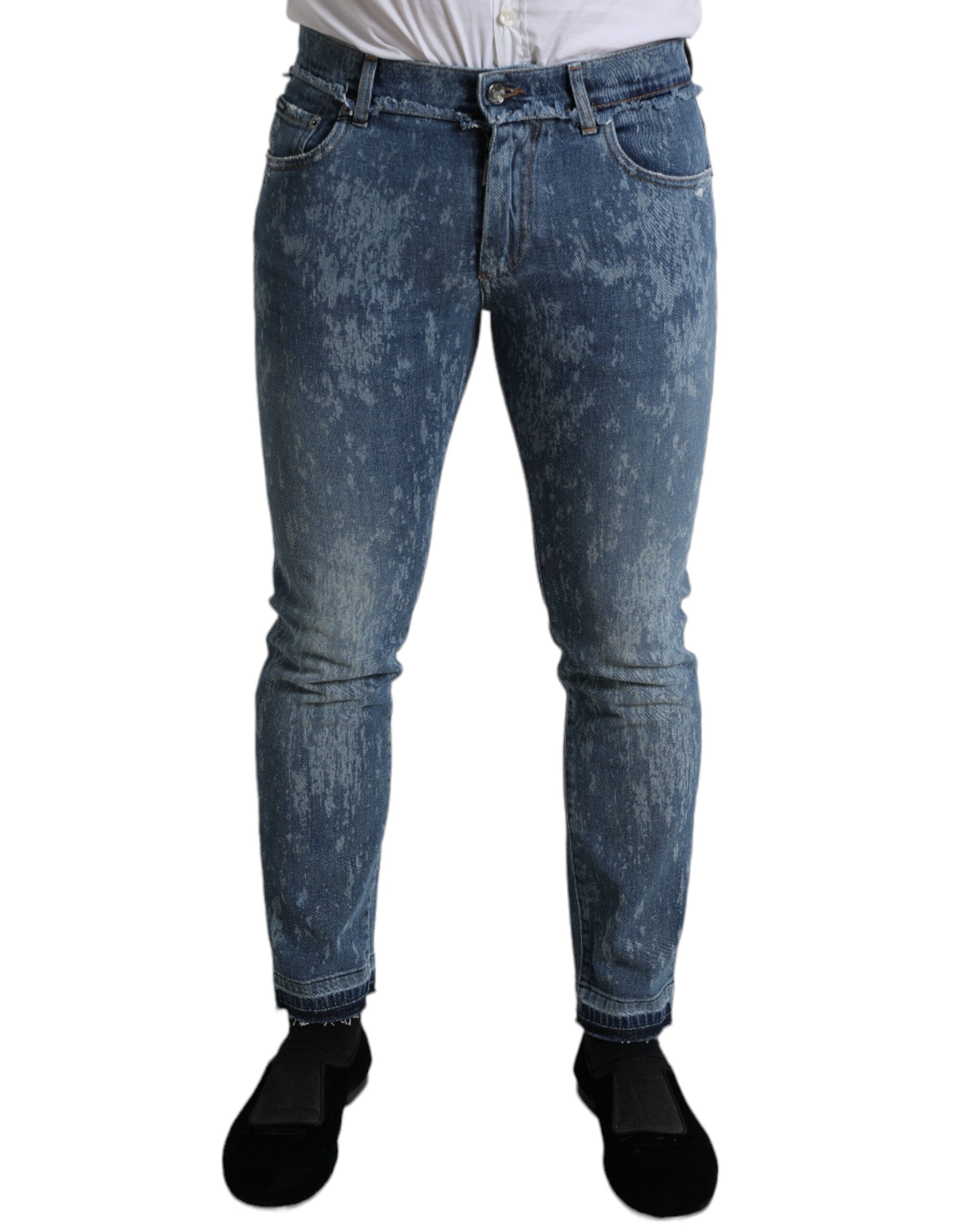 Dolce &amp; Gabbana Chic Jean skinny bleu stretch