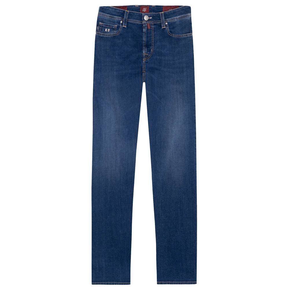 Tramarossa Jean élégant en coton stretch pour homme