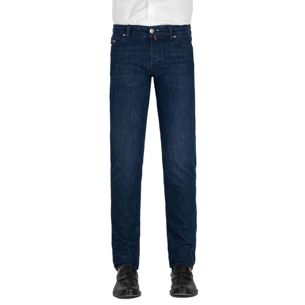 Tramarossa Jean élégant en coton stretch pour homme