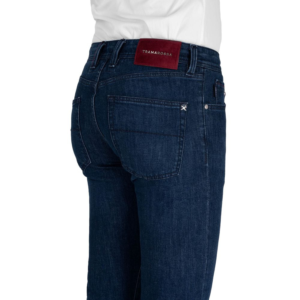 Tramarossa Jean élégant en coton stretch pour homme