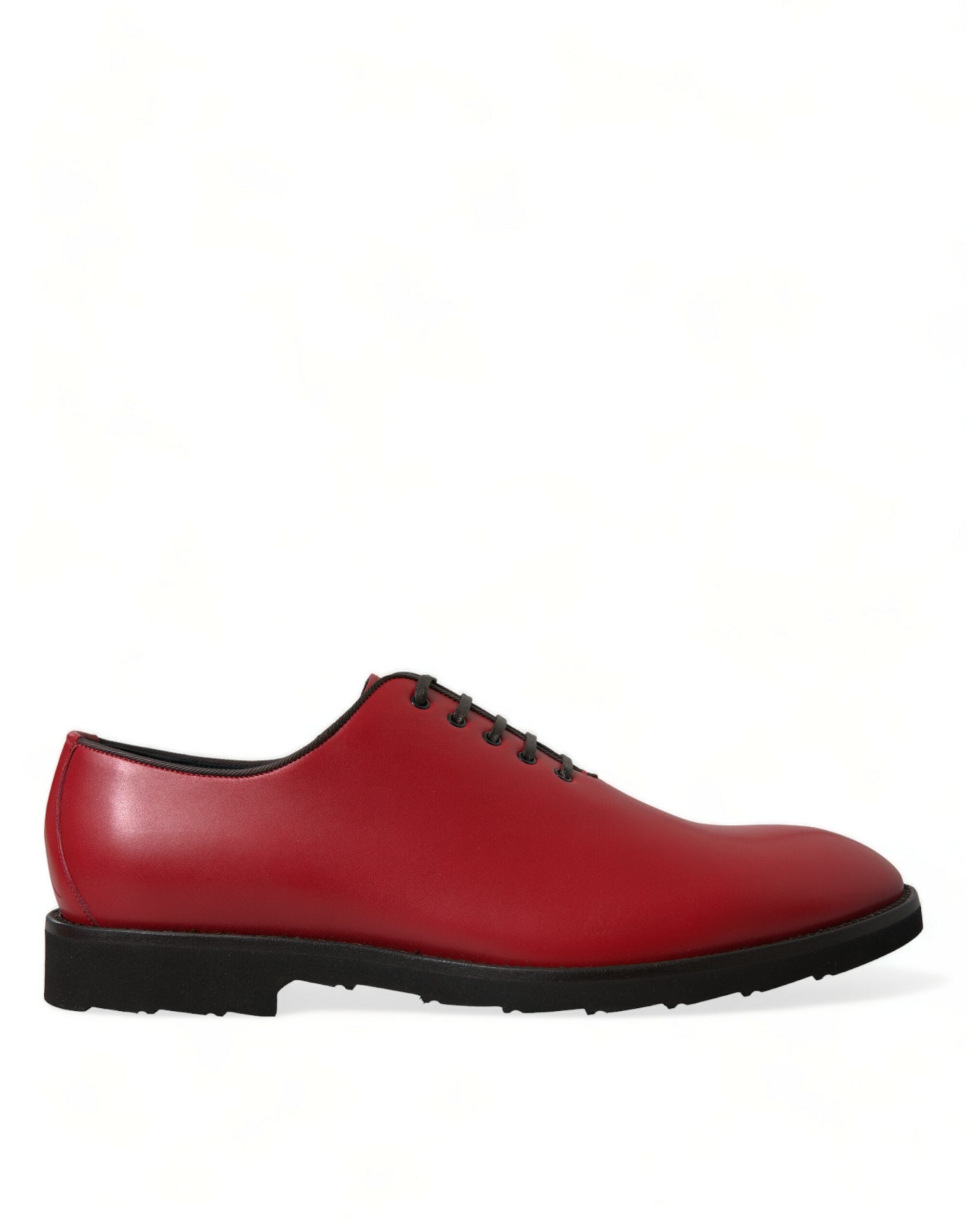 Dolce &amp; Gabbana élégantes chaussures habillées Oxford en cuir rouge