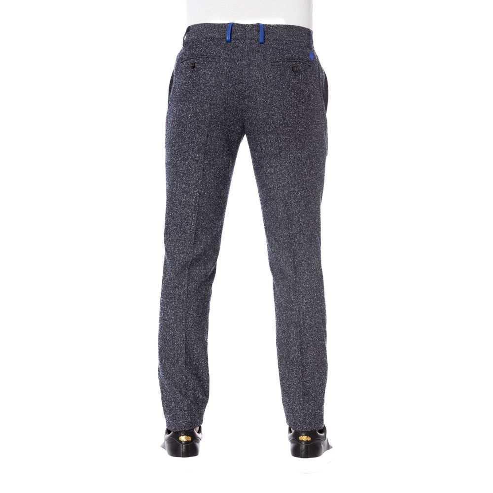 Trussardi Pantalon de créateur élégant noir