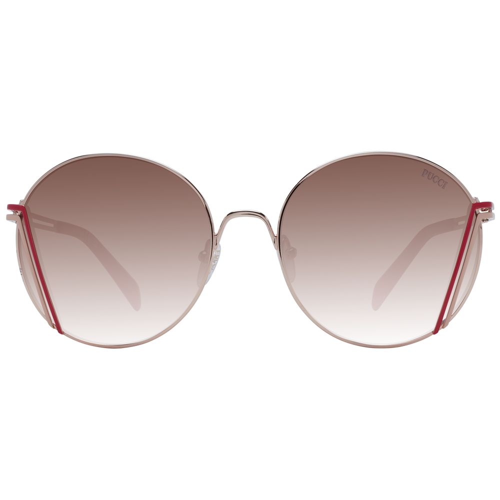 Emilio Pucci Rose Gold Women Sunglasses