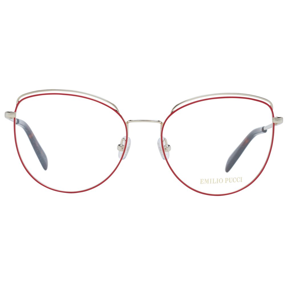 Emilio Pucci Red Women Optical Frames