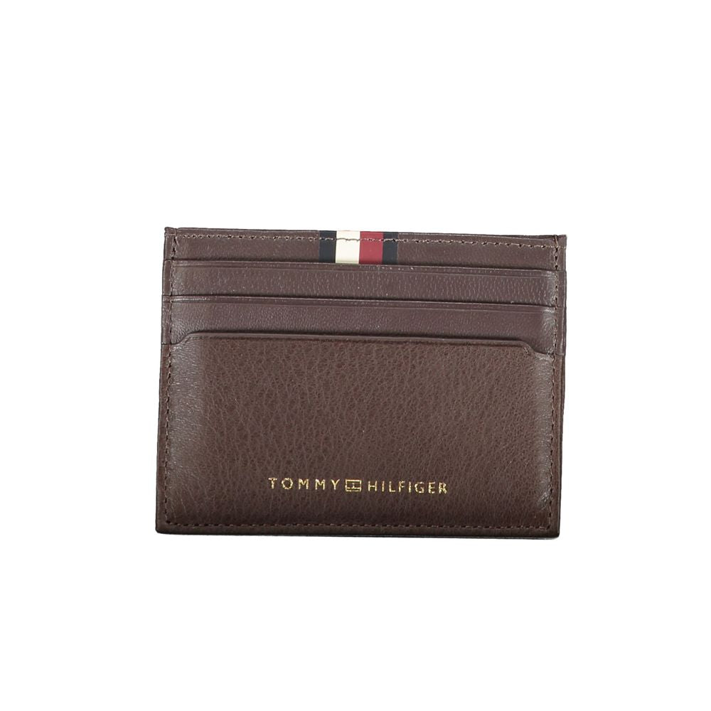 Tommy Hilfiger Brown Leather Men Wallet