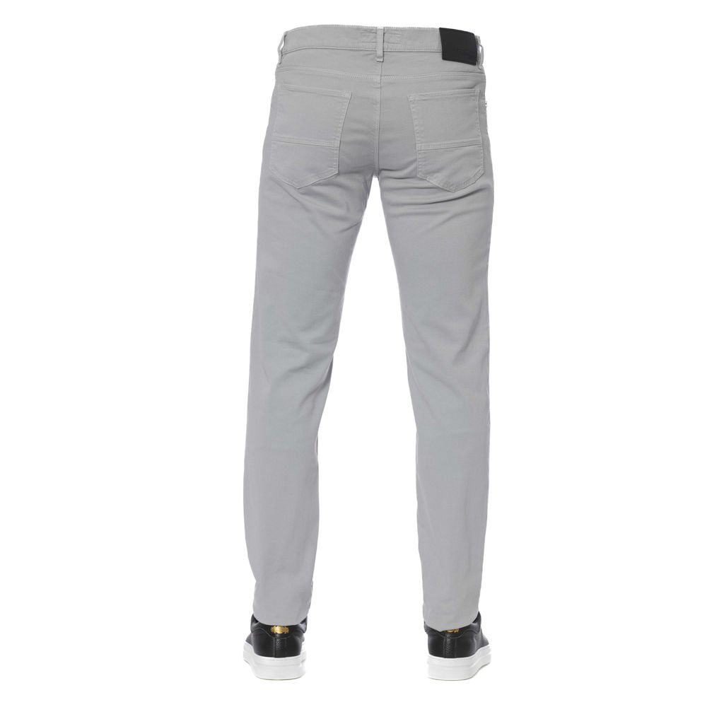 Trussardi Jeans Jean élégant en coton stretch gris