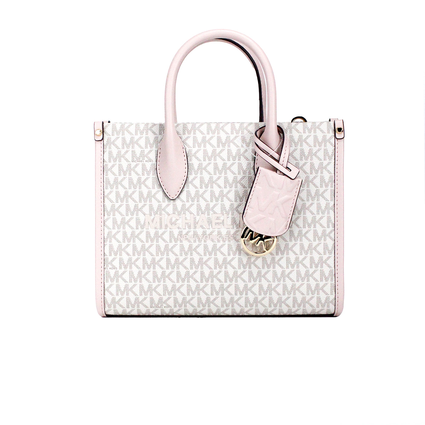 Michael Kors Mirella Petit sac à bandoulière en PVC avec fermeture éclair sur le dessus