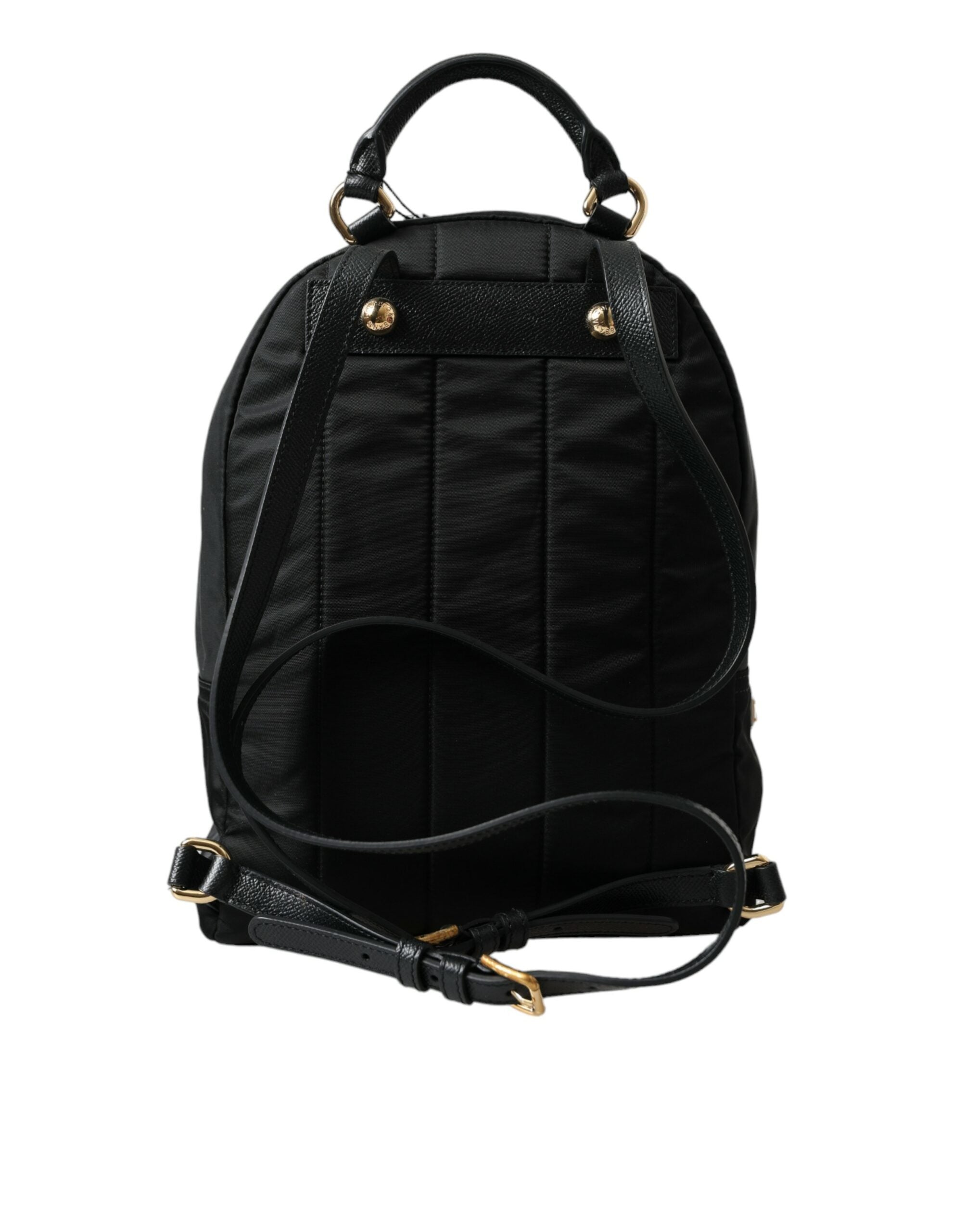 Dolce &amp; Gabbana Sac à dos noir orné élégant