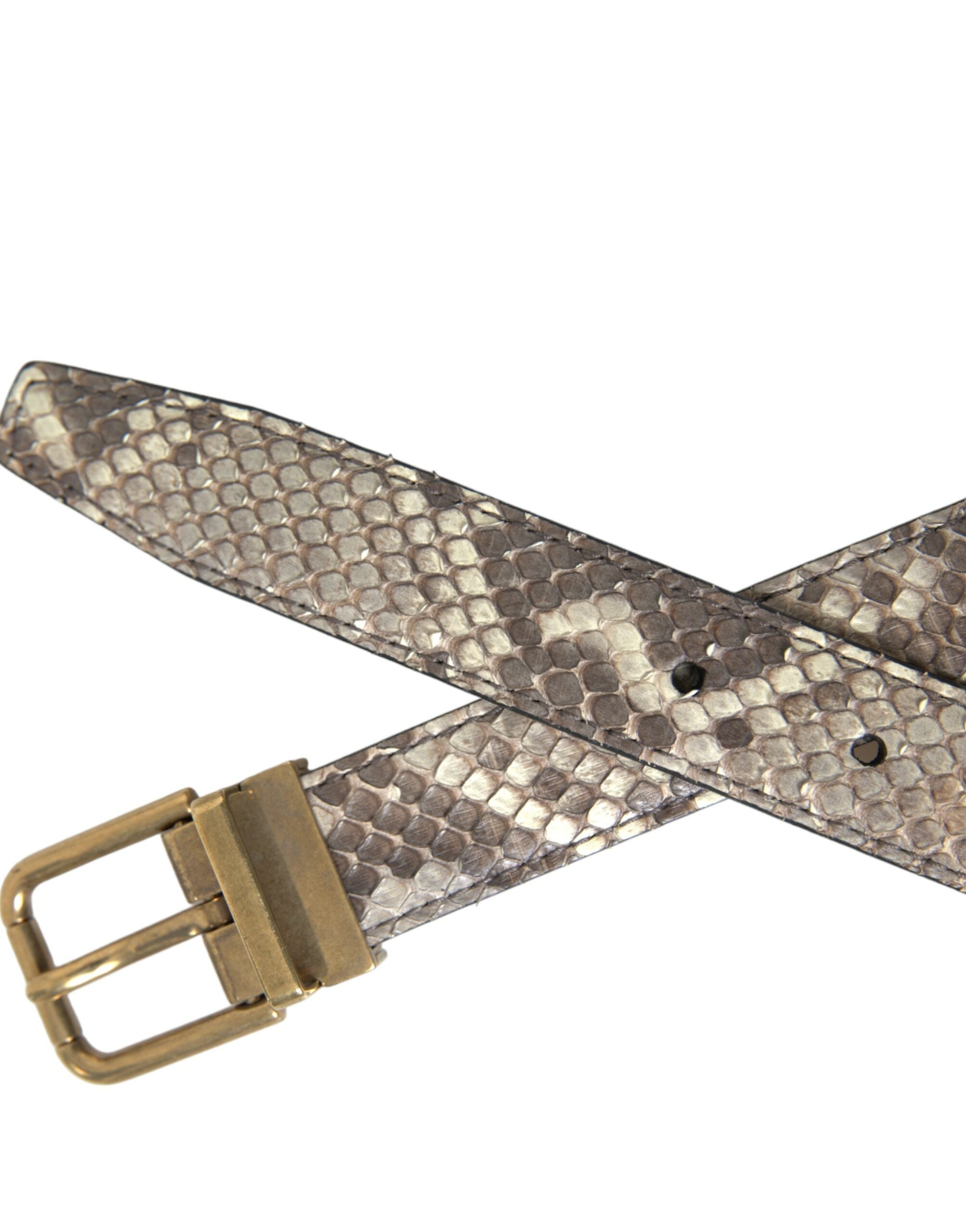 Dolce & Gabbana Elegant Italian Leather Belt