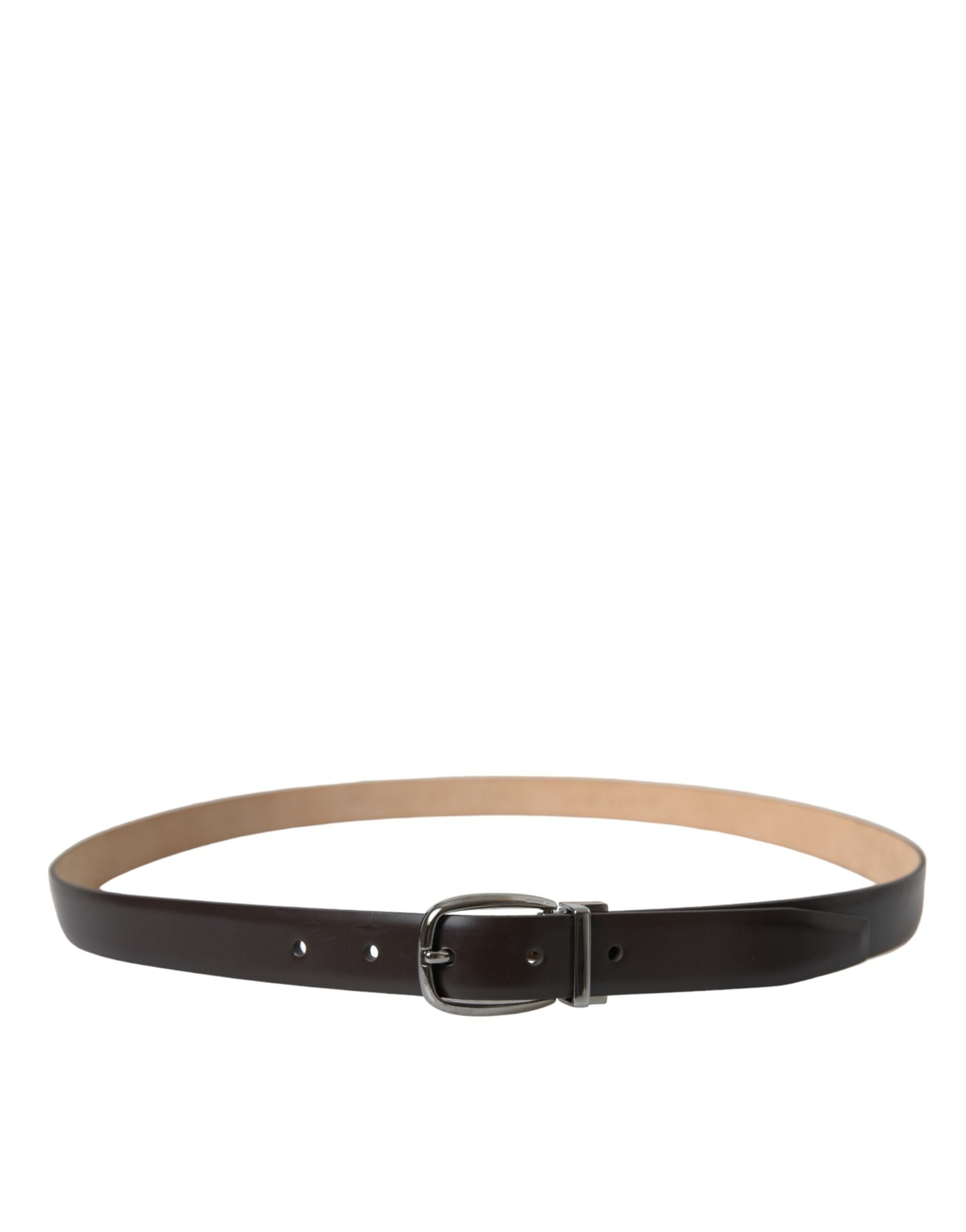 Dolce &amp; Gabbana Ceinture en cuir élégante avec boucle accrocheuse