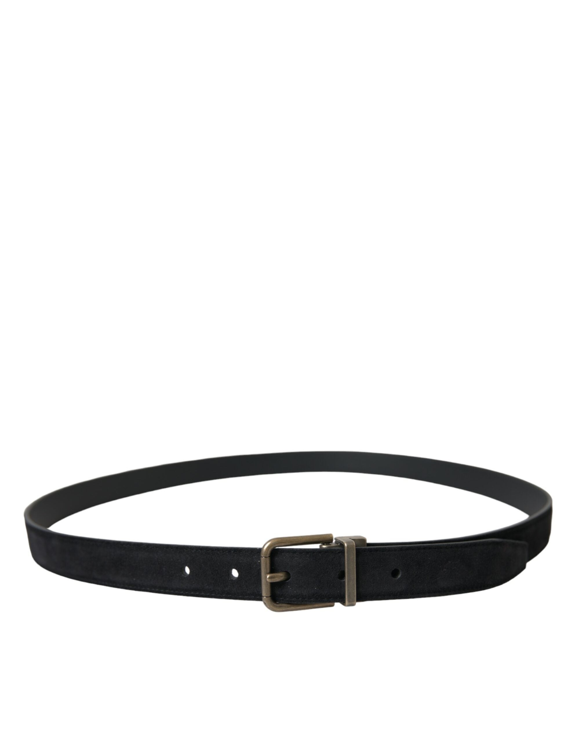 Dolce &amp; Gabbana Ceinture élégante en cuir de veau suédé