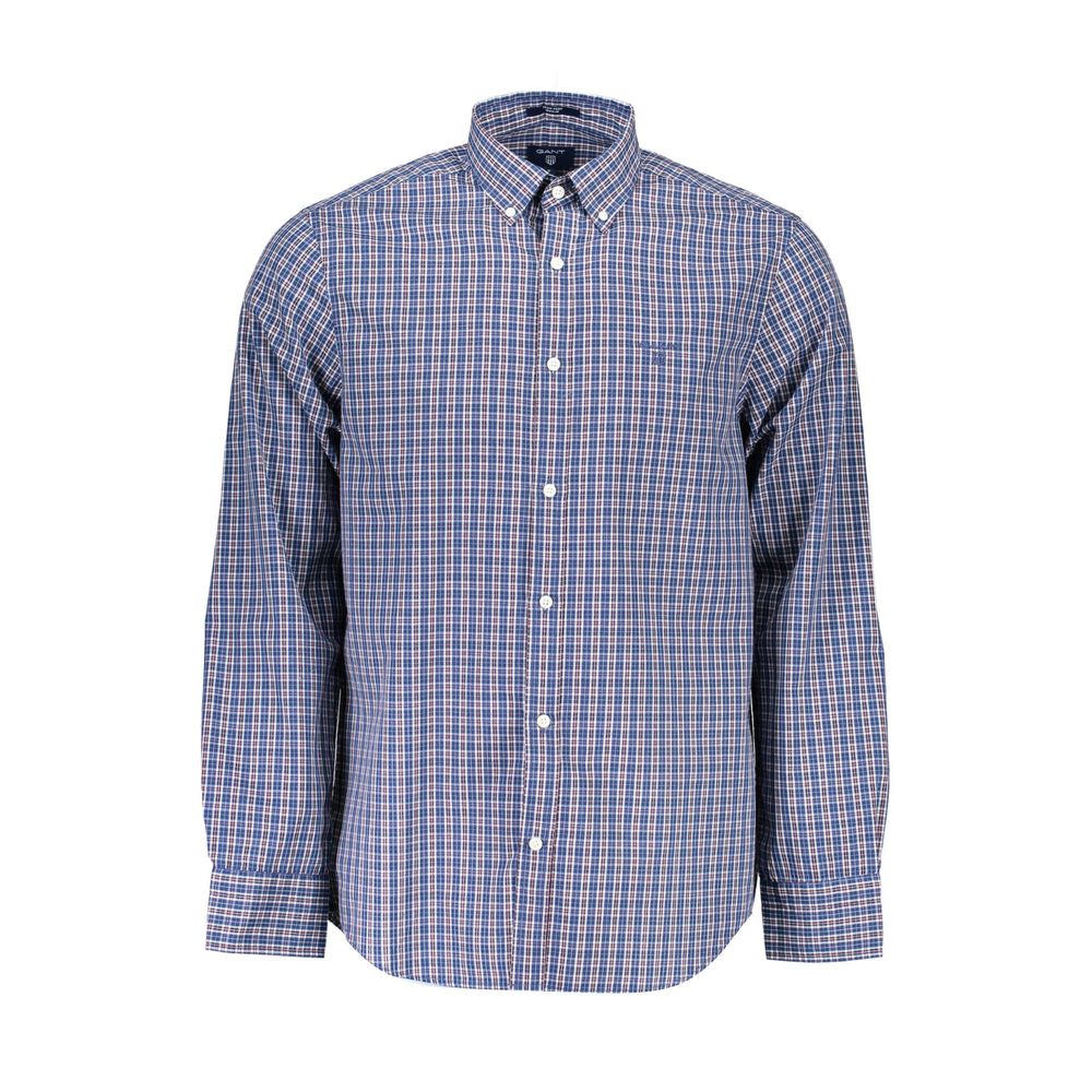 Gant Elegant Purple Long Sleeve Button-Down Shirt