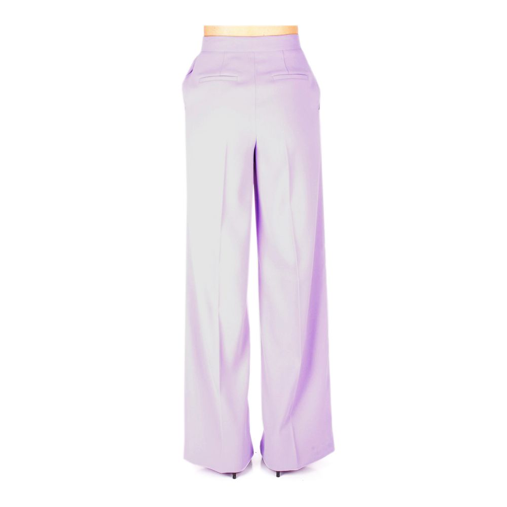 PINKO Pantalon élégant en crêpe taille haute