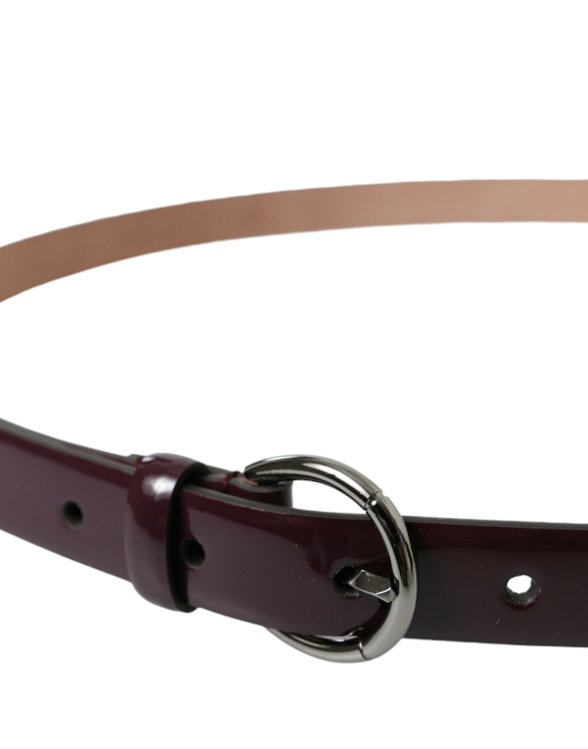 Dolce &amp; Gabbana Ceinture élégante en cuir marron