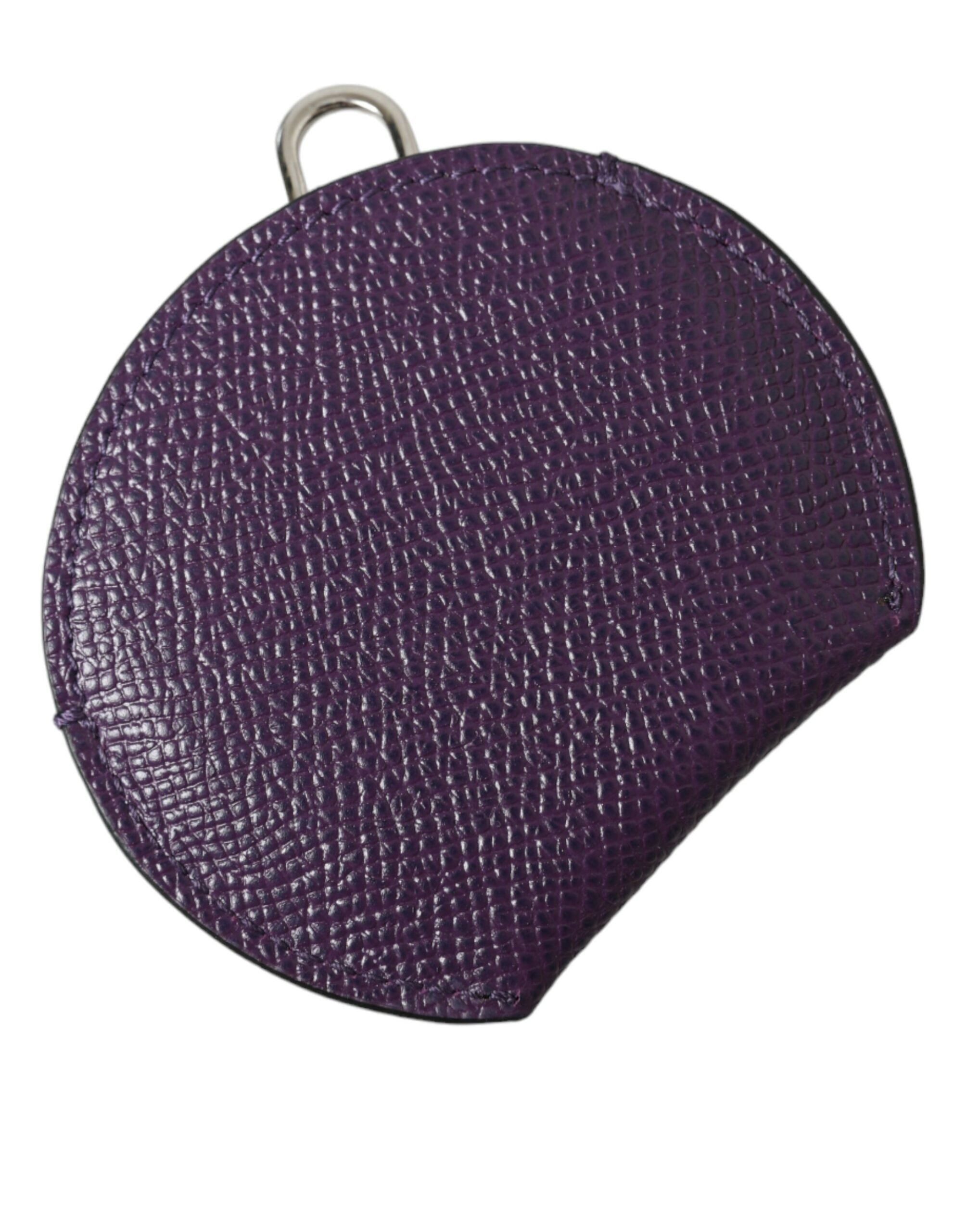 Dolce &amp; Gabbana Élégant porte-miroir en cuir violet