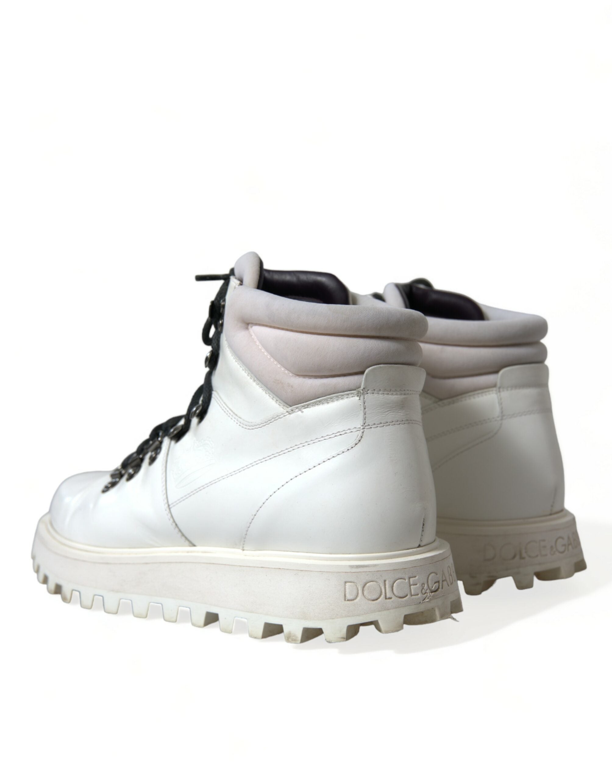 Dolce &amp; Gabbana Bottines italiennes blanches immaculées