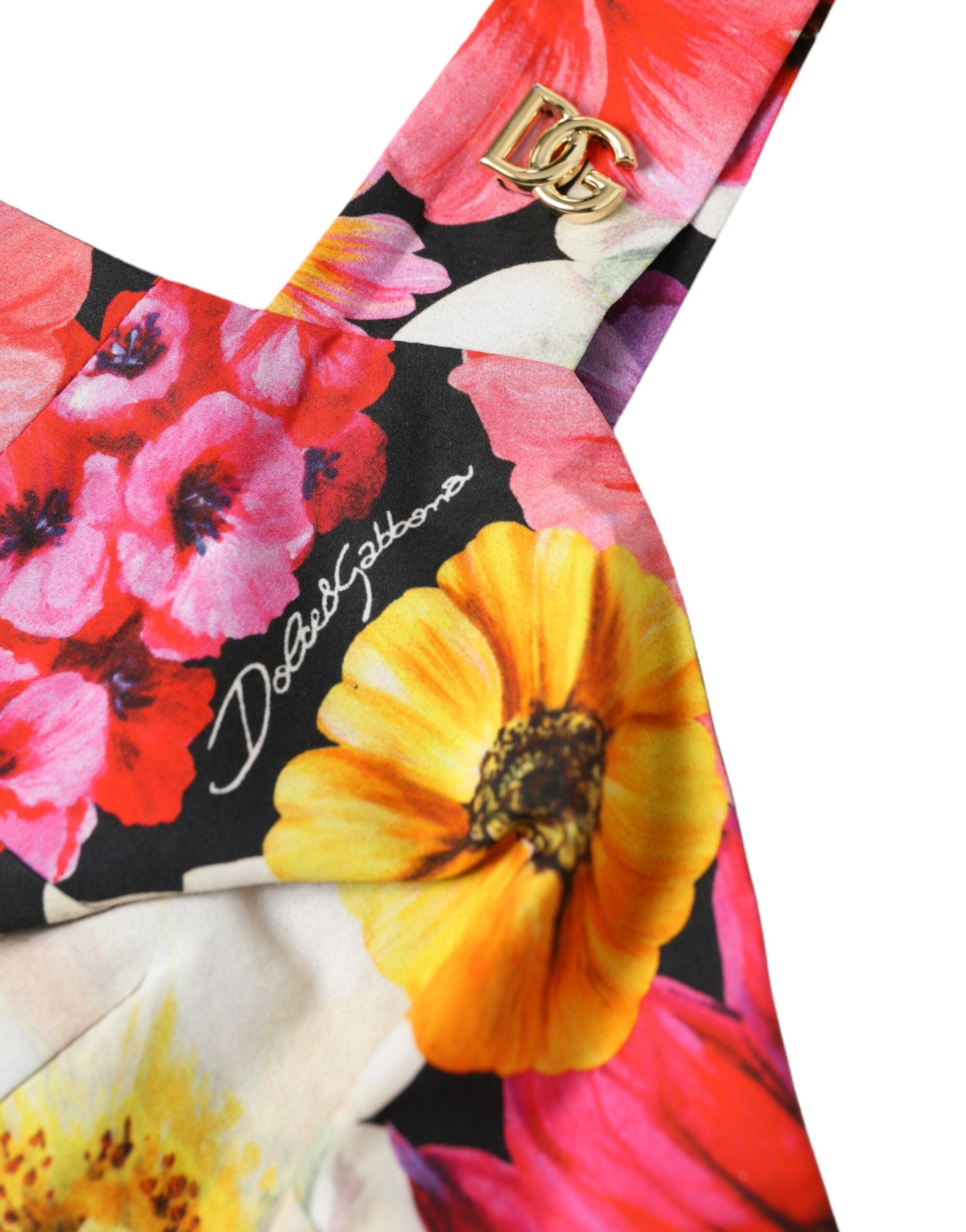 Dolce &amp; Gabbana Haut court bustier floral exquis