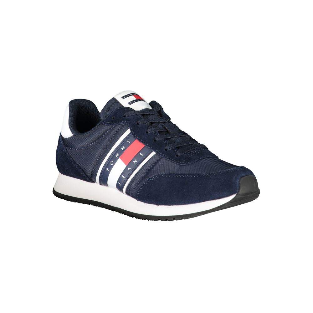 Tommy Hilfiger Blue Polyester Sneaker