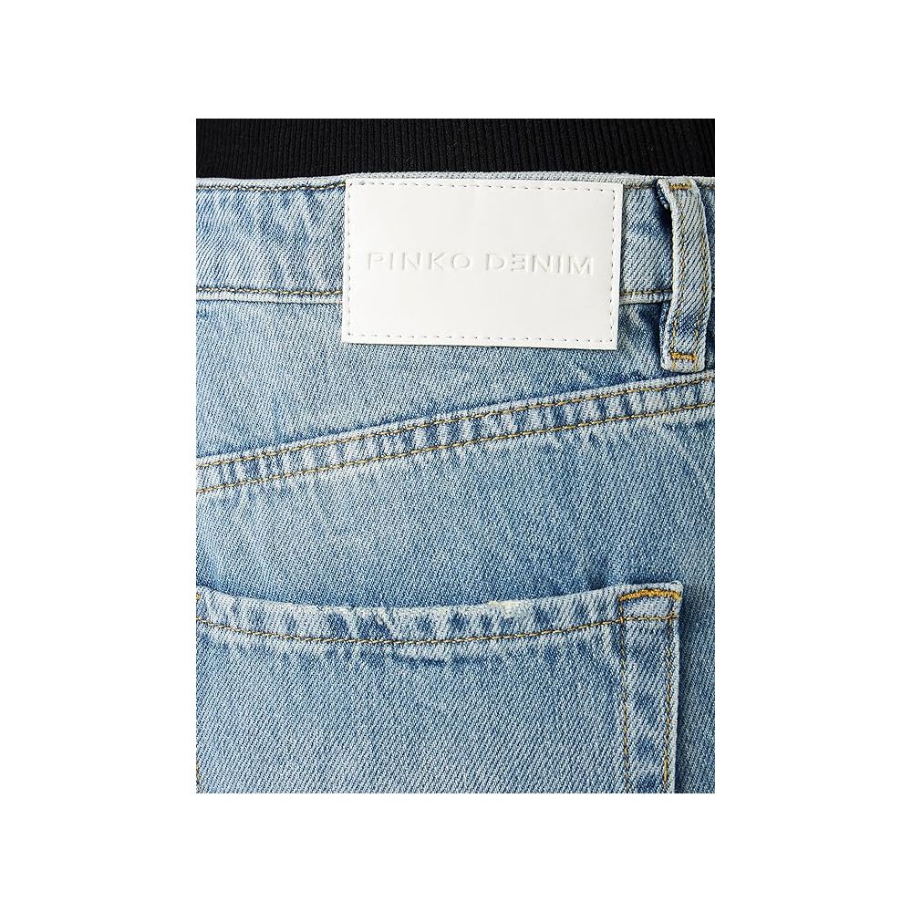 PINKO Jean et pantalon en coton bleu